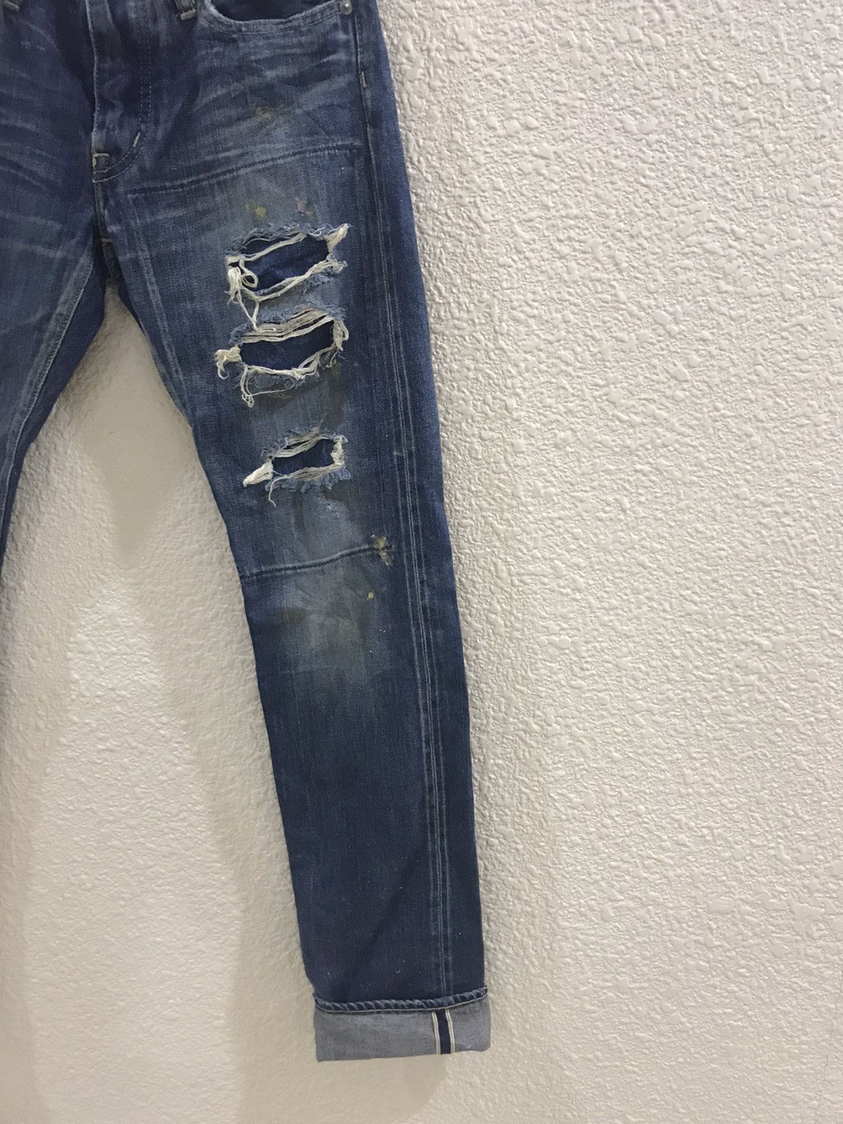 Hysteric Glamour ☀️Hysteric Glamour selvedge distressed jeans Size US 30 / EU 46 - 6 Thumbnail