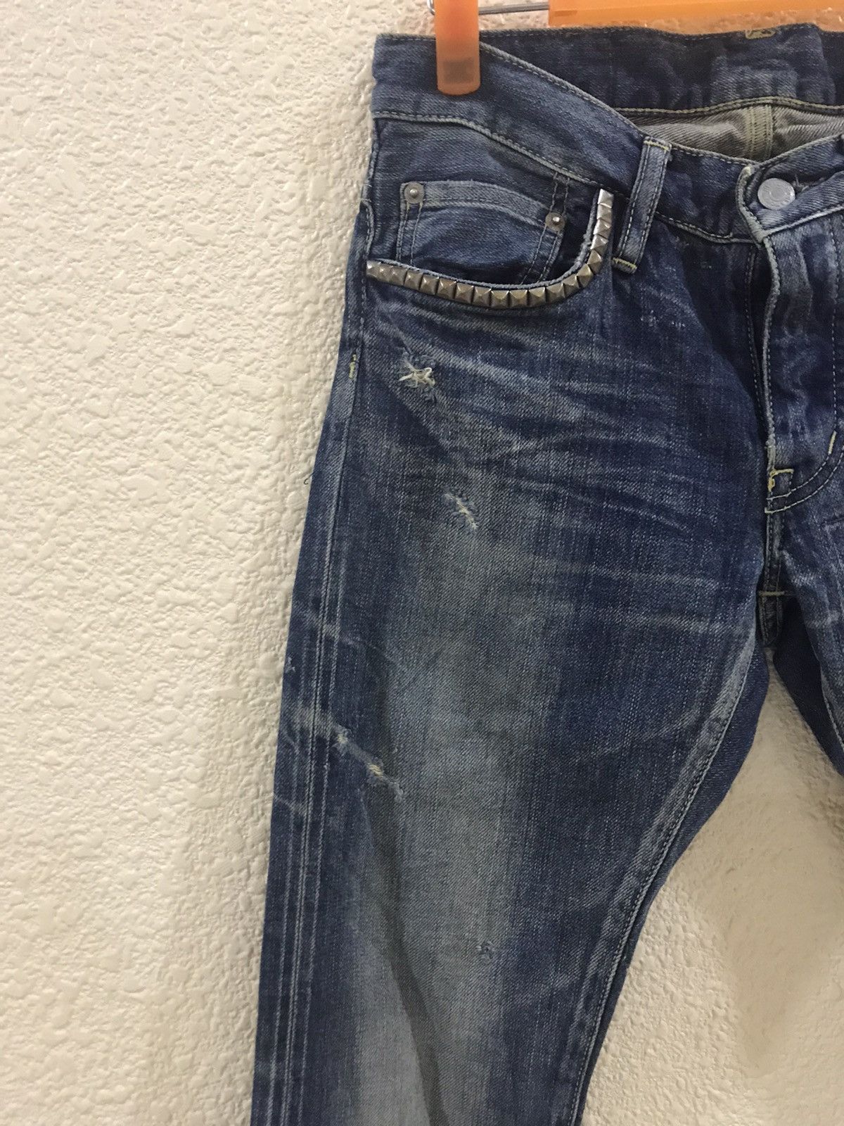 Hysteric Glamour ☀️Hysteric Glamour selvedge distressed jeans Size US 30 / EU 46 - 4 Thumbnail