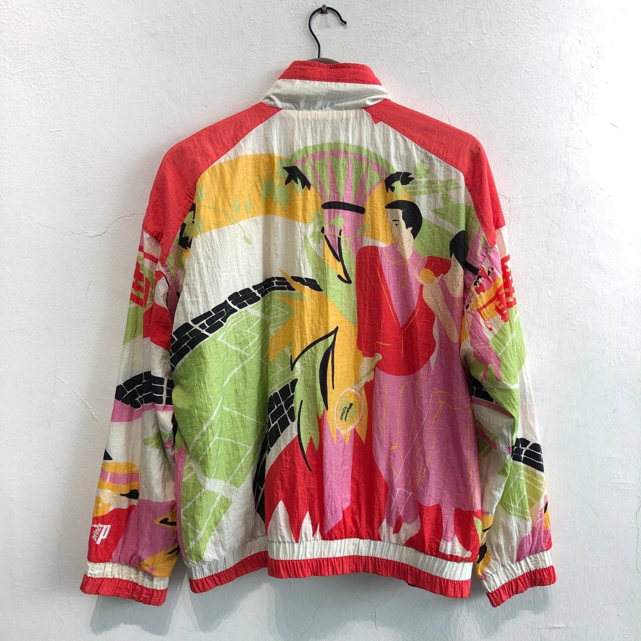 Vintage Vintage All Over Print Bomber jacket Size US L / EU 52-54 / 3 - 2 Thumbnail