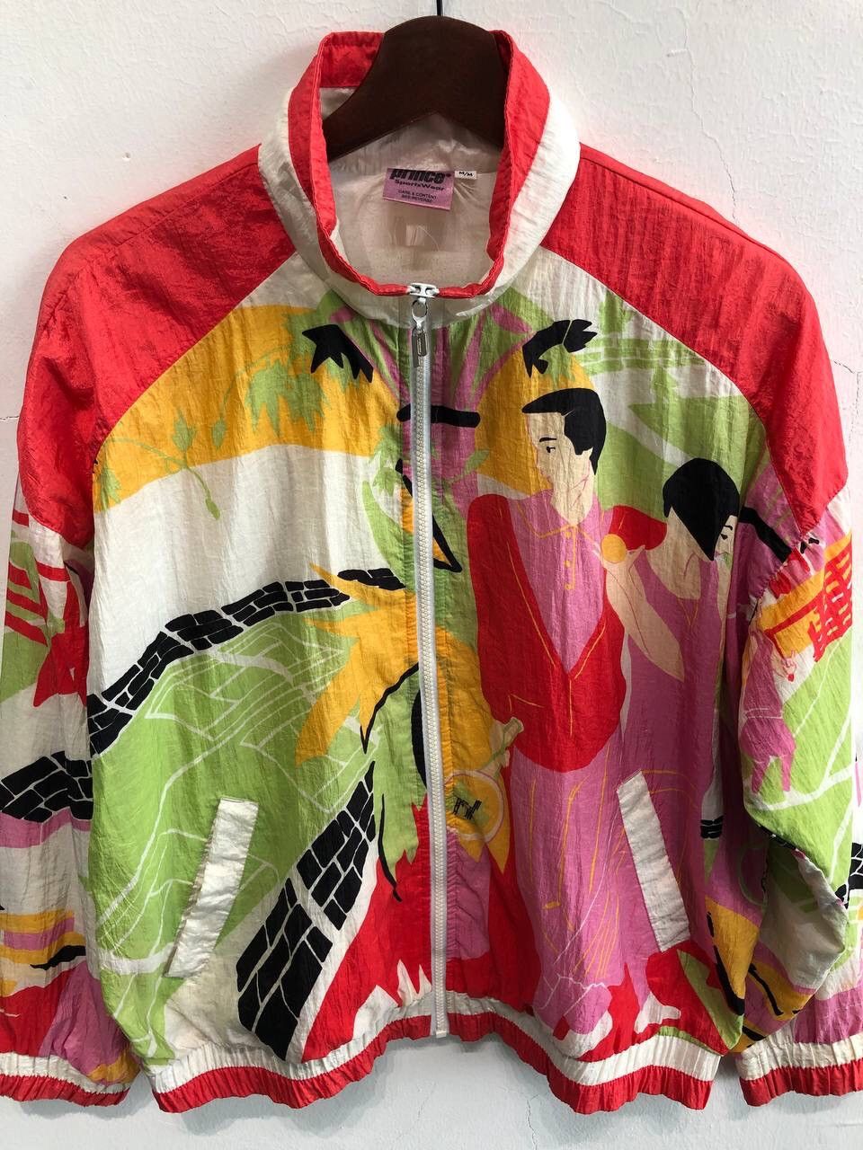 Vintage Vintage All Over Print Bomber jacket Size US L / EU 52-54 / 3 - 4 Thumbnail