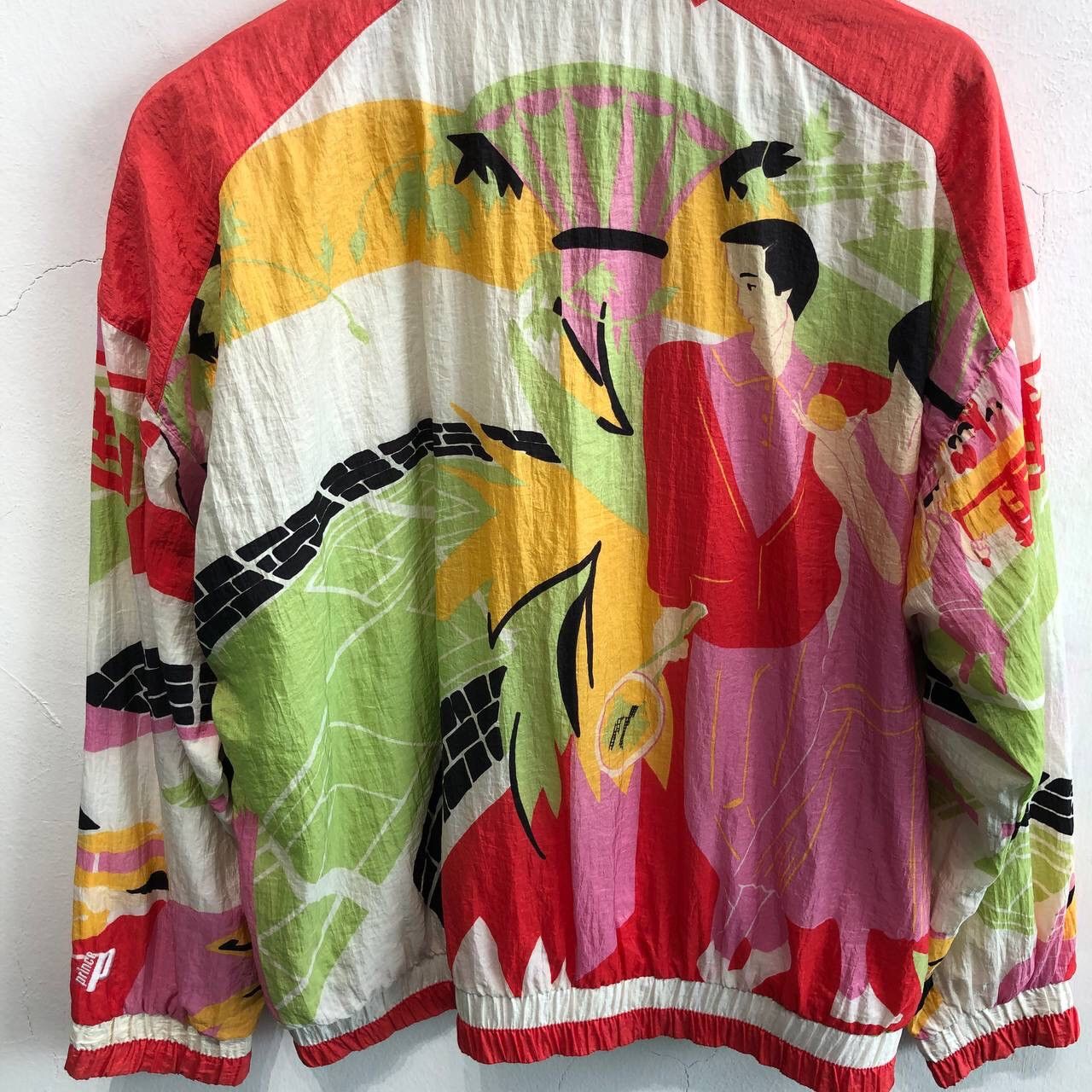 Vintage Vintage All Over Print Bomber jacket Size US L / EU 52-54 / 3 - 3 Thumbnail
