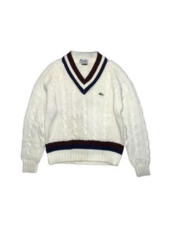 Lacoste cricket outlet sweater