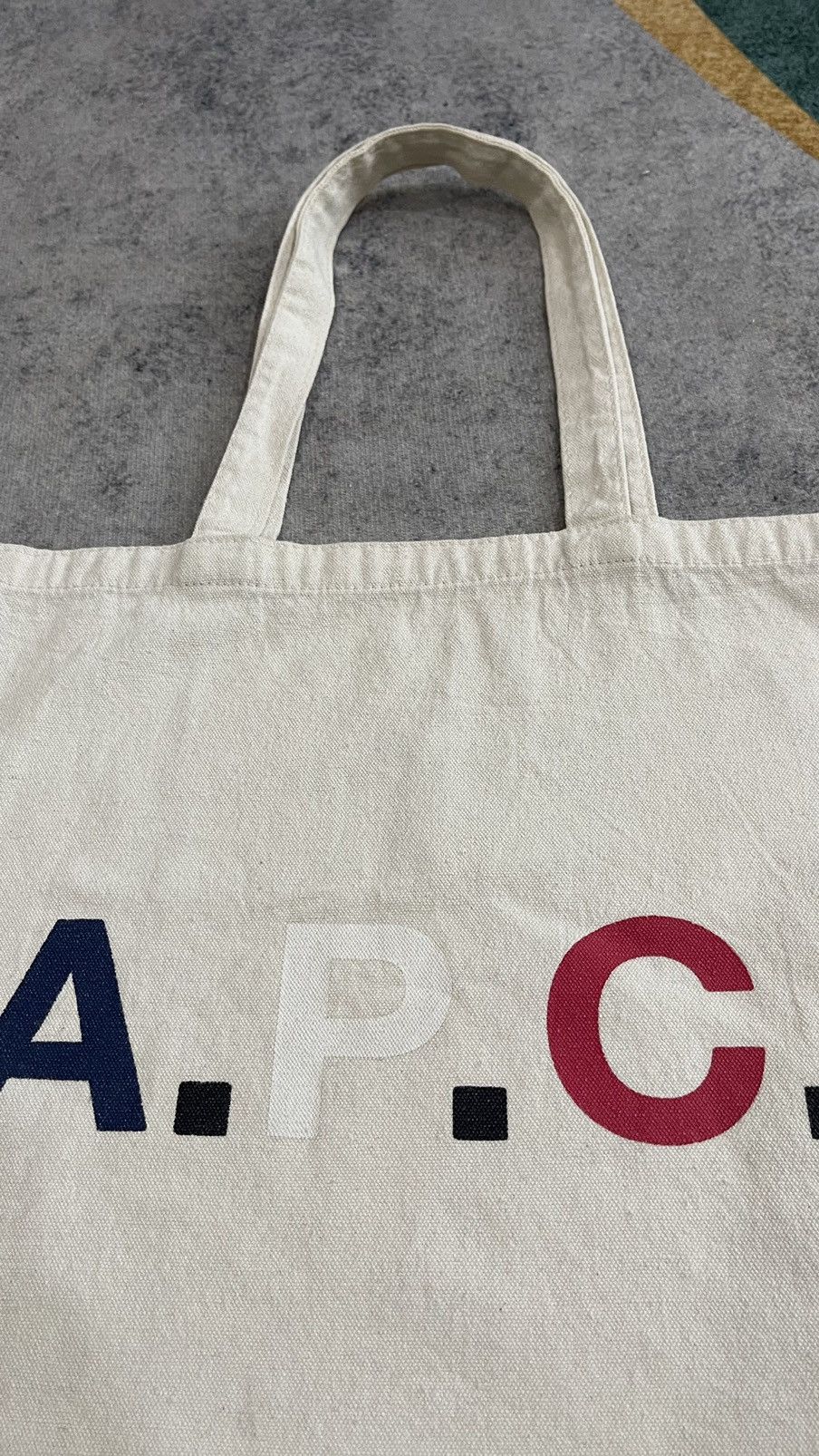 A.P.C. A.P.C. Tote Bag Magazine Bag Size ONE SIZE - 3 Thumbnail