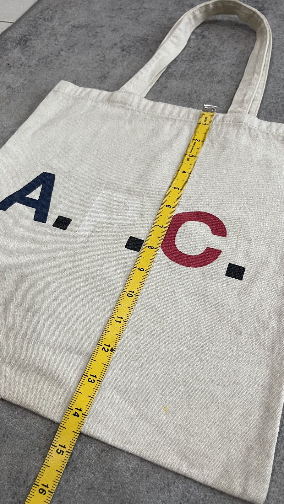 A.P.C. A.P.C. Tote Bag Magazine Bag Size ONE SIZE - 7 Thumbnail
