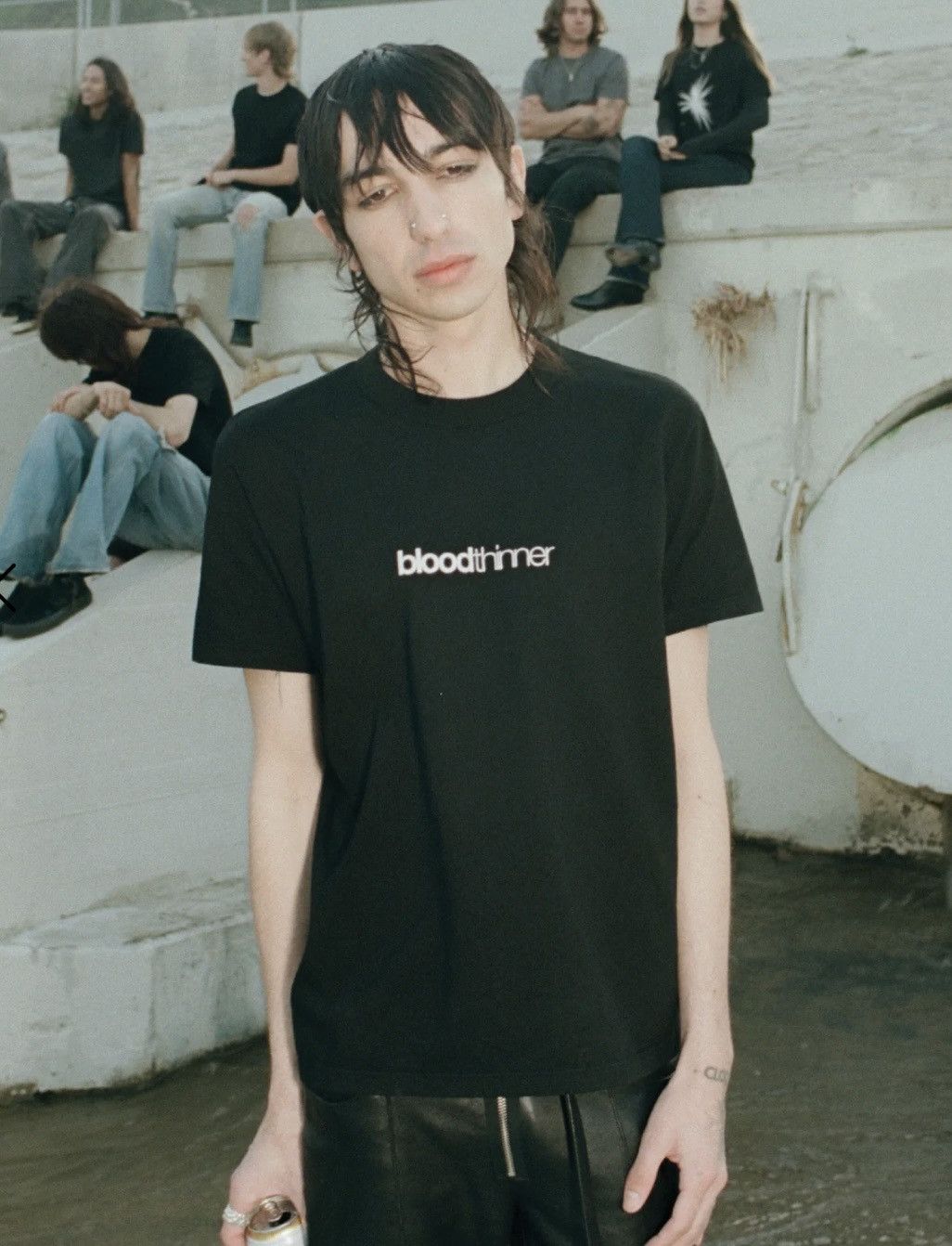 Unsound Rags × bldthnr Bloodthinner tee Size US XL / EU 56 / 4 - 5 Thumbnail