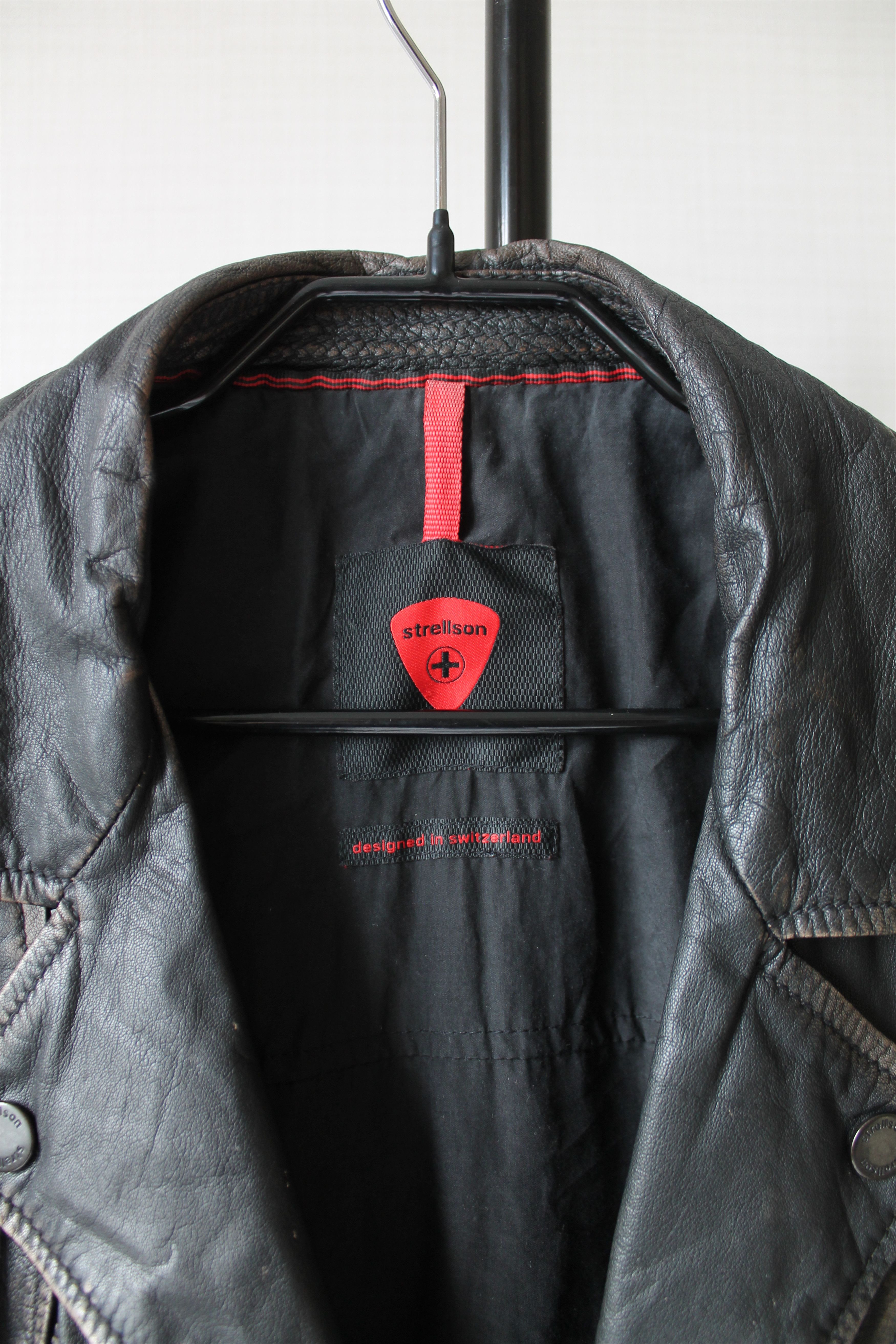 Strellson Strellson Biker Leather faded Jacket Small Size US S / EU 44-46 / 1 - 4 Thumbnail
