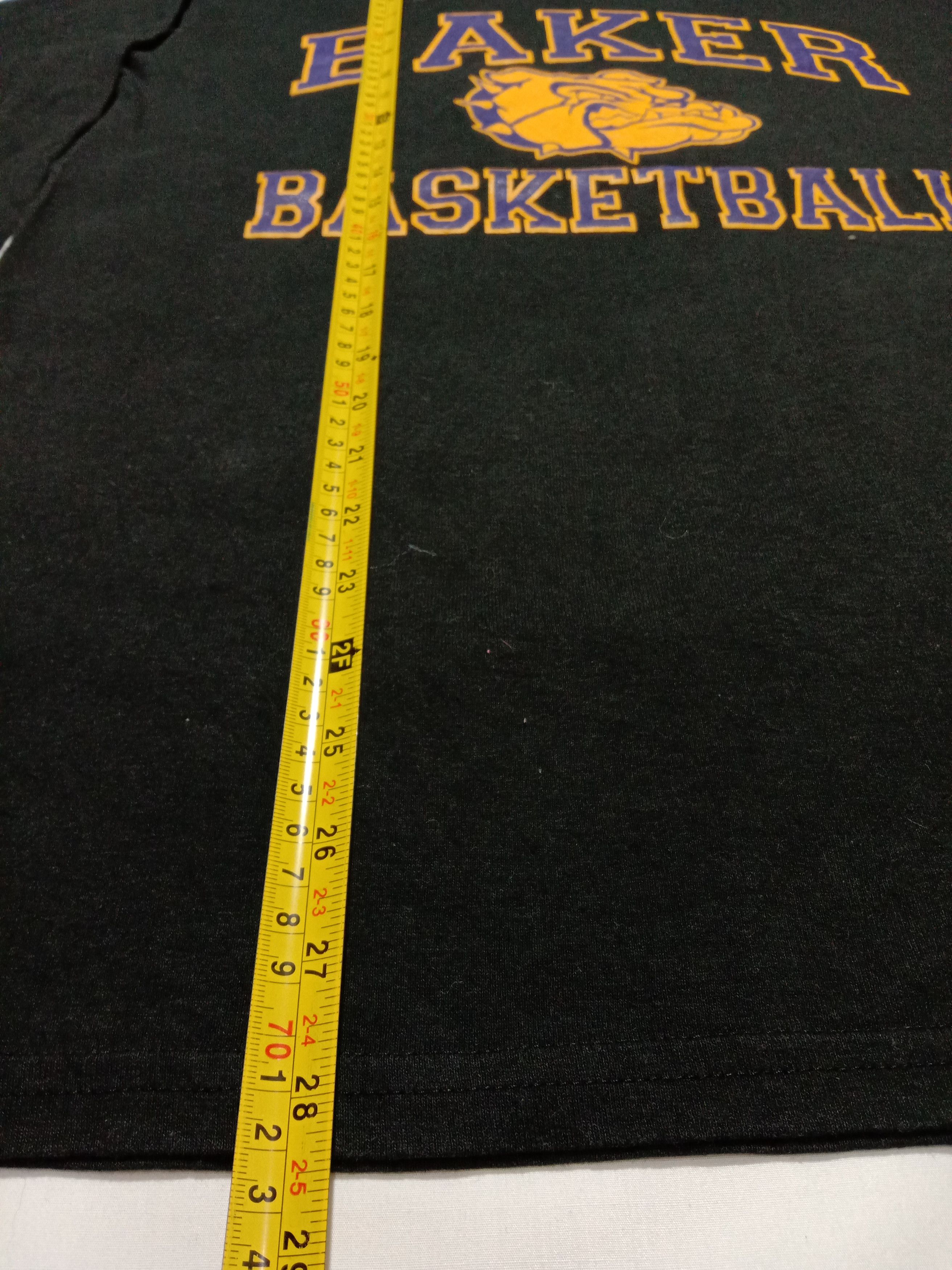 Athletic Works Vintage 90s Baker Basketball NBA Tee 50/50 Made In USA Size US M / EU 48-50 / 2 - 7 Thumbnail