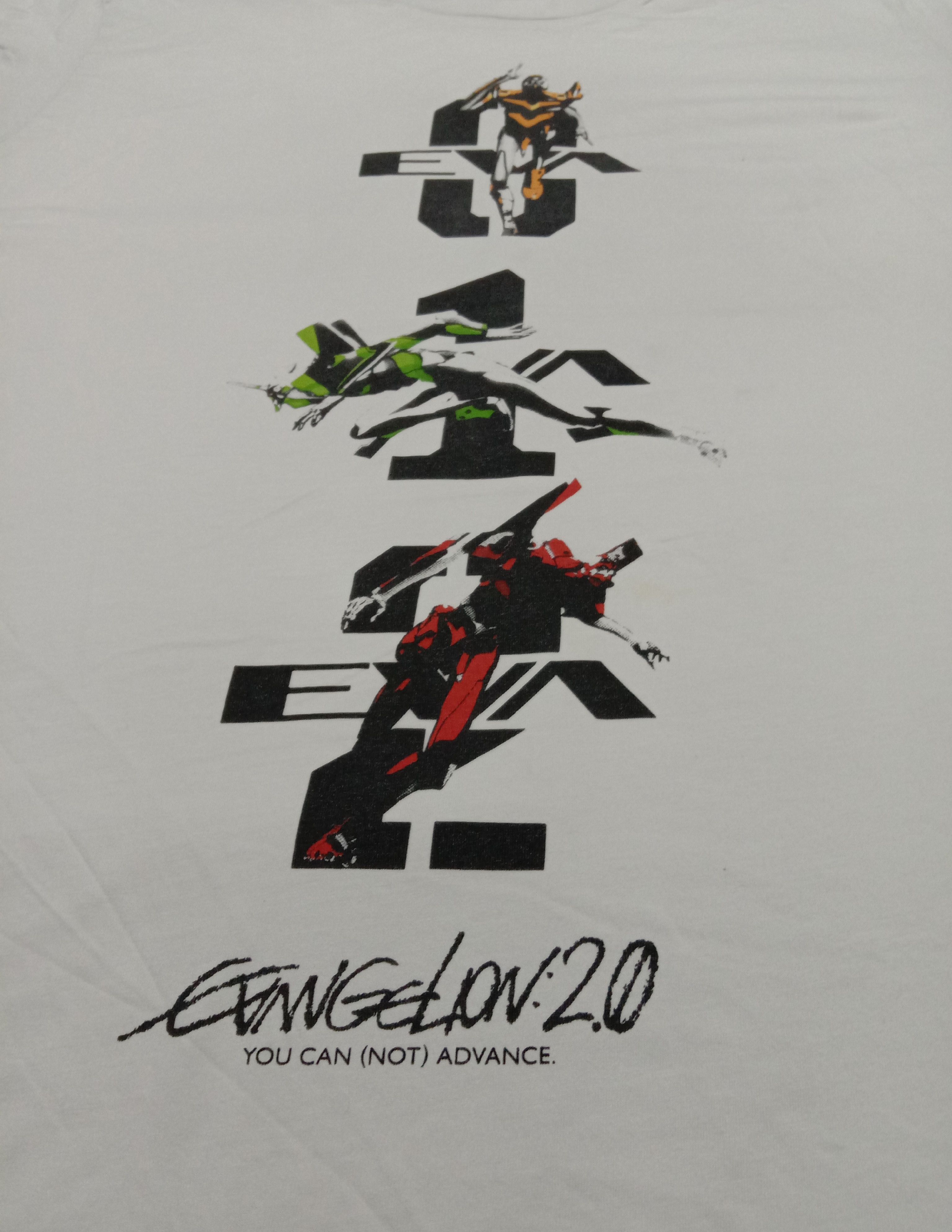 Anime Evangelion 2.0 Khara Logo Anime Vintage Size US L / EU 52-54 / 3 - 2 Thumbnail