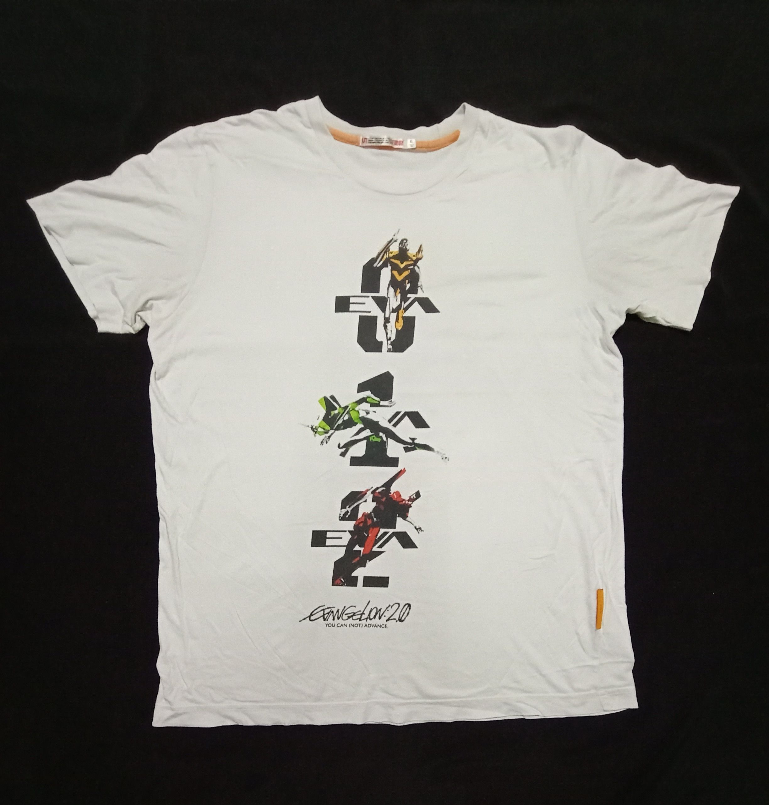 Anime Evangelion 2.0 Khara Logo Anime Vintage Size US L / EU 52-54 / 3 - 1 Thumbnail