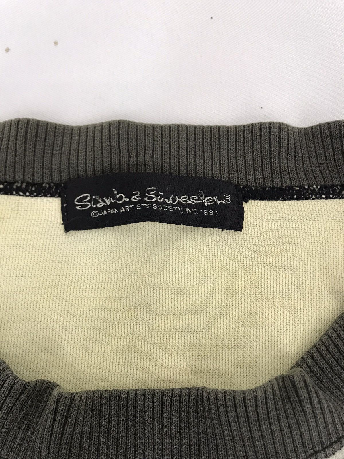 Japanese Brand Vintage Silvia & Silvester Japan Artist Society Sweatshirt Size US L / EU 52-54 / 3 - 4 Thumbnail