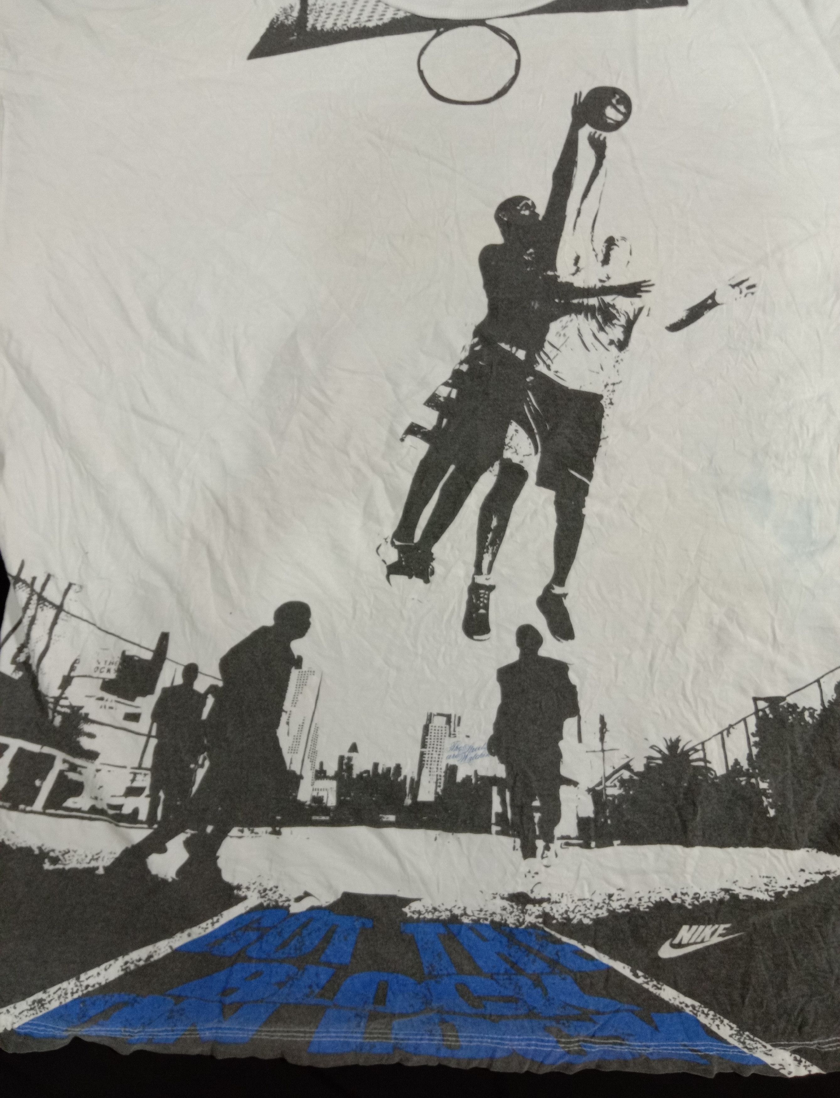 Nike Vintage 90s Nike Basketball All Over Printed Screen Size US XL / EU 56 / 4 - 2 Thumbnail