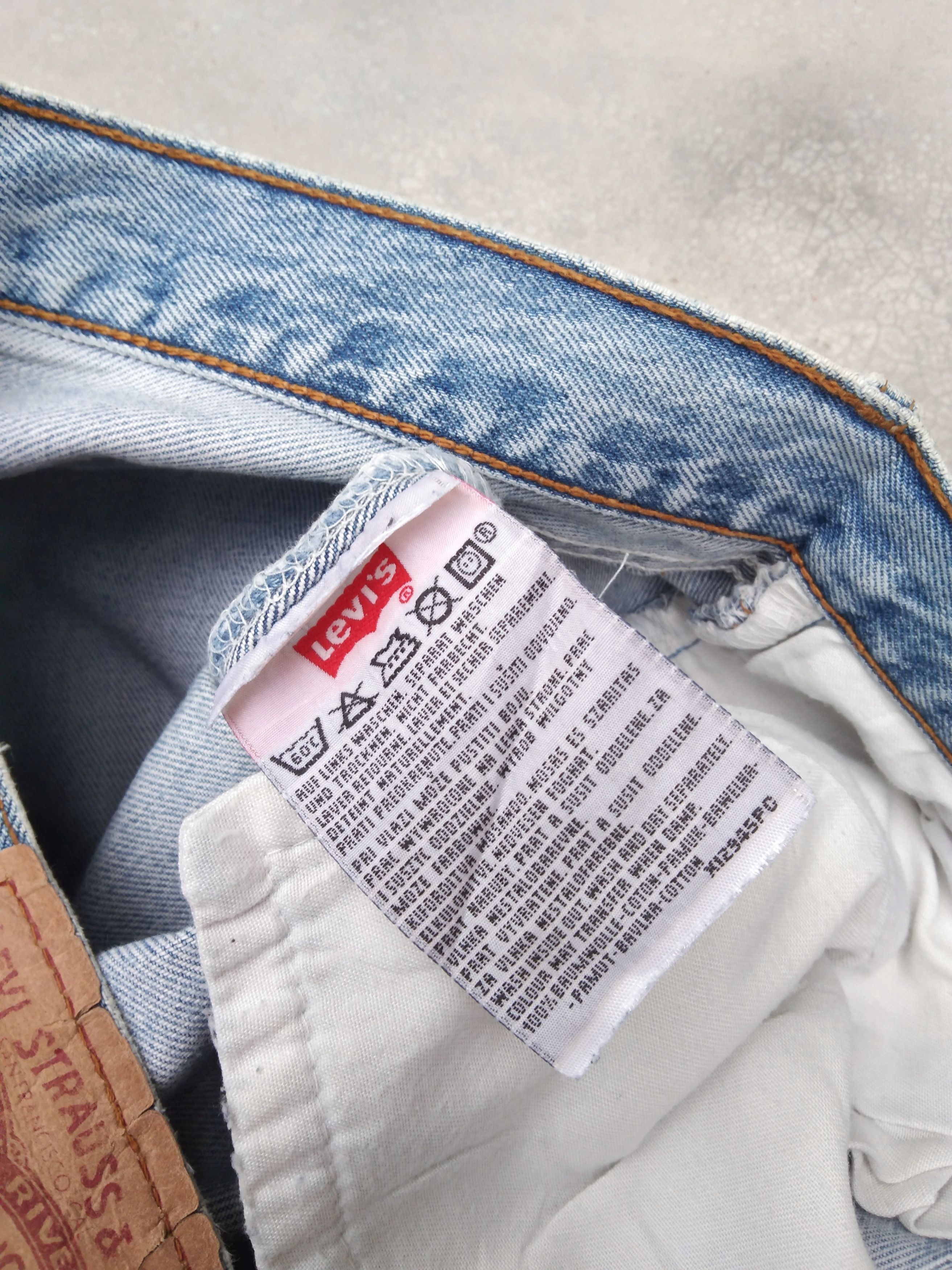Levi's Vintage Levi's 501 Faded Blue Distressed Jeans 34x31 Size US 34 / EU 50 - 10 Thumbnail