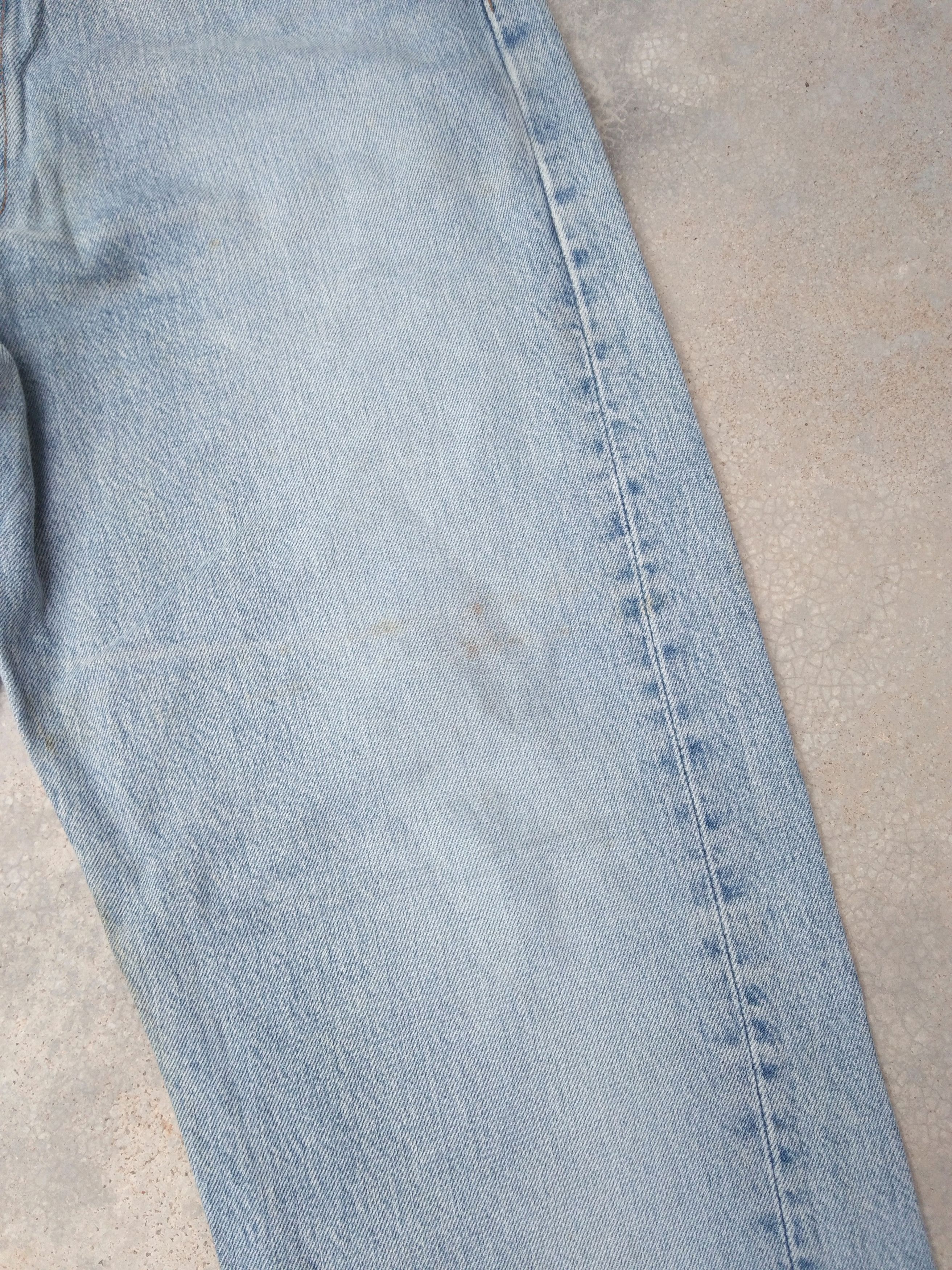 Levi's Vintage Levi's 501 Faded Blue Distressed Jeans 34x31 Size US 34 / EU 50 - 8 Thumbnail