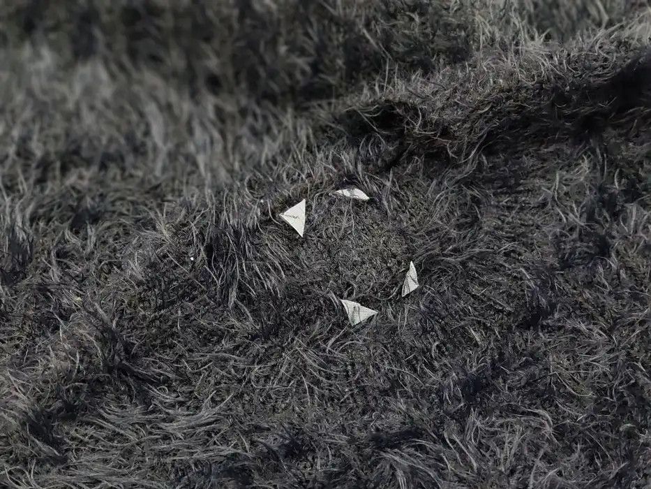 Japanese Brand Vintage 90's Japanese Dark Mohair Style Fuzzy Sweater Hype Size US S / EU 44-46 / 1 - 8 Thumbnail