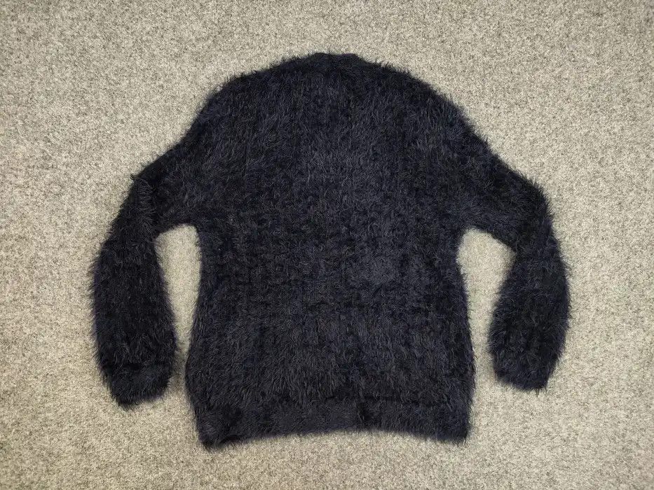 Japanese Brand Vintage 90's Japanese Dark Mohair Style Fuzzy Sweater Hype Size US S / EU 44-46 / 1 - 7 Thumbnail