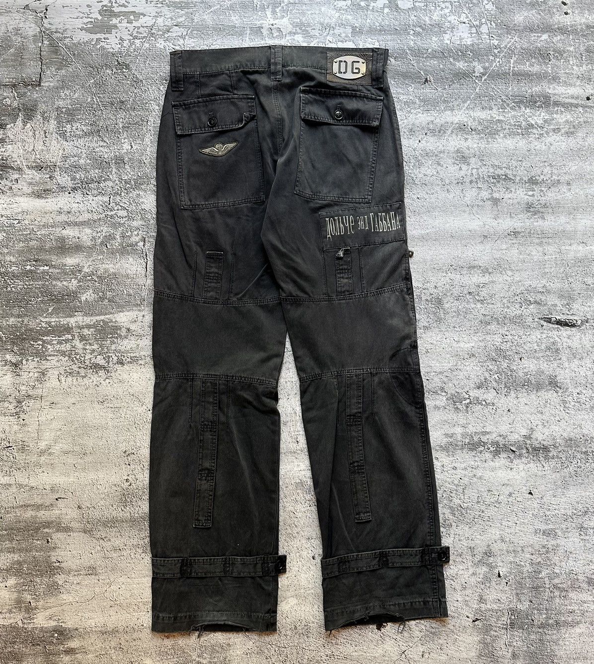 Dolce & Gabbana Patch Flight pants