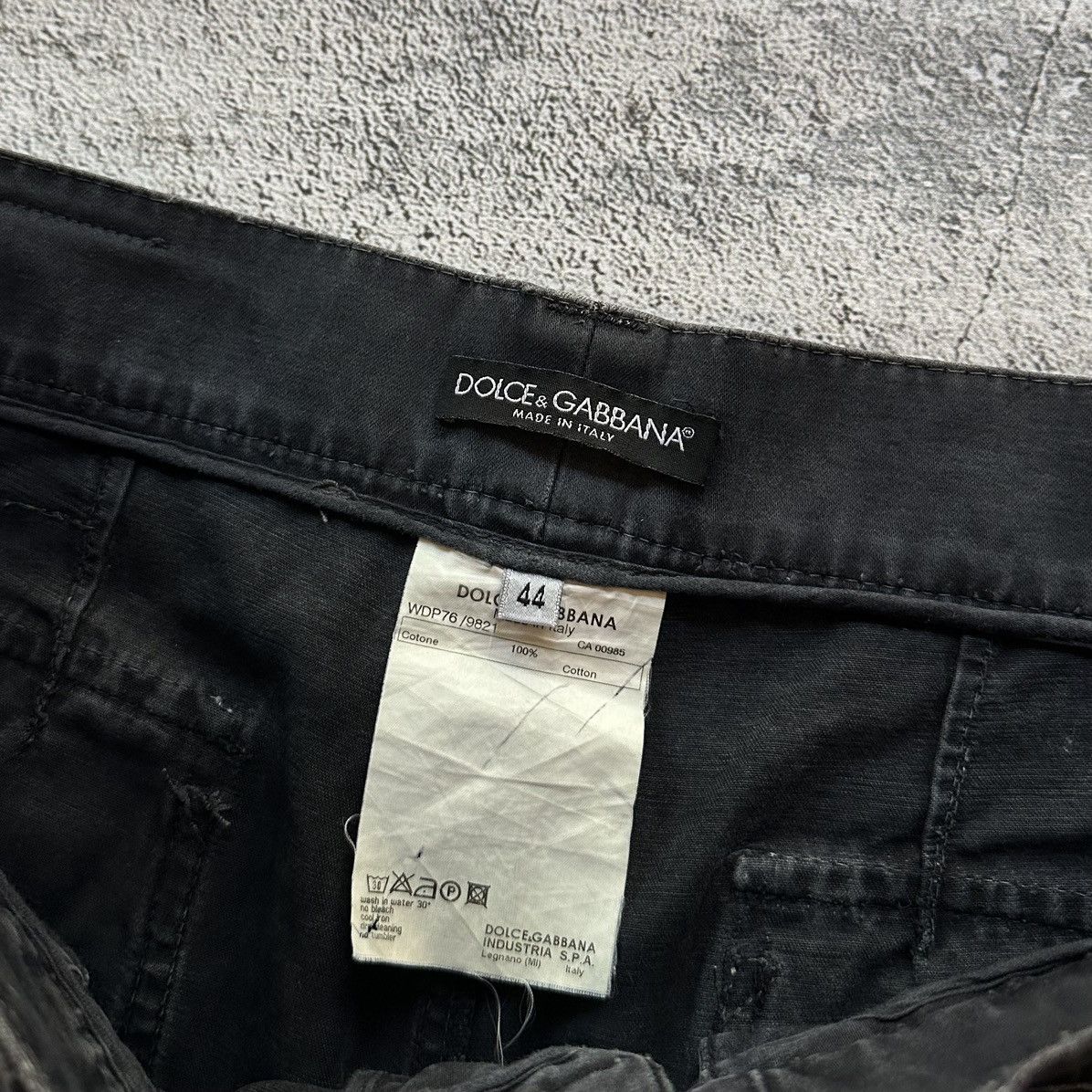 Dolce & Gabbana Patch Flight pants