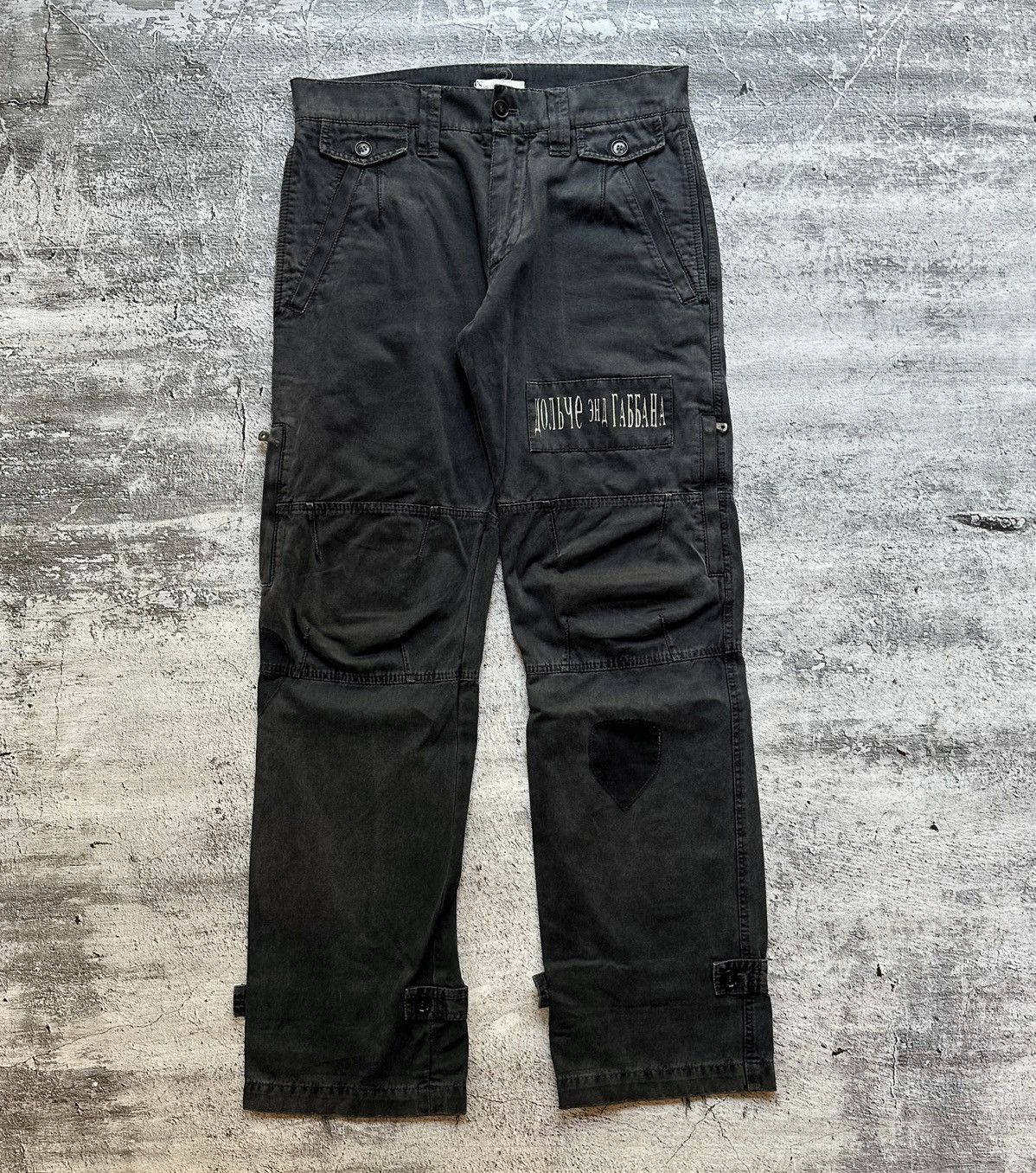 Dolce & Gabbana Patch Flight pants