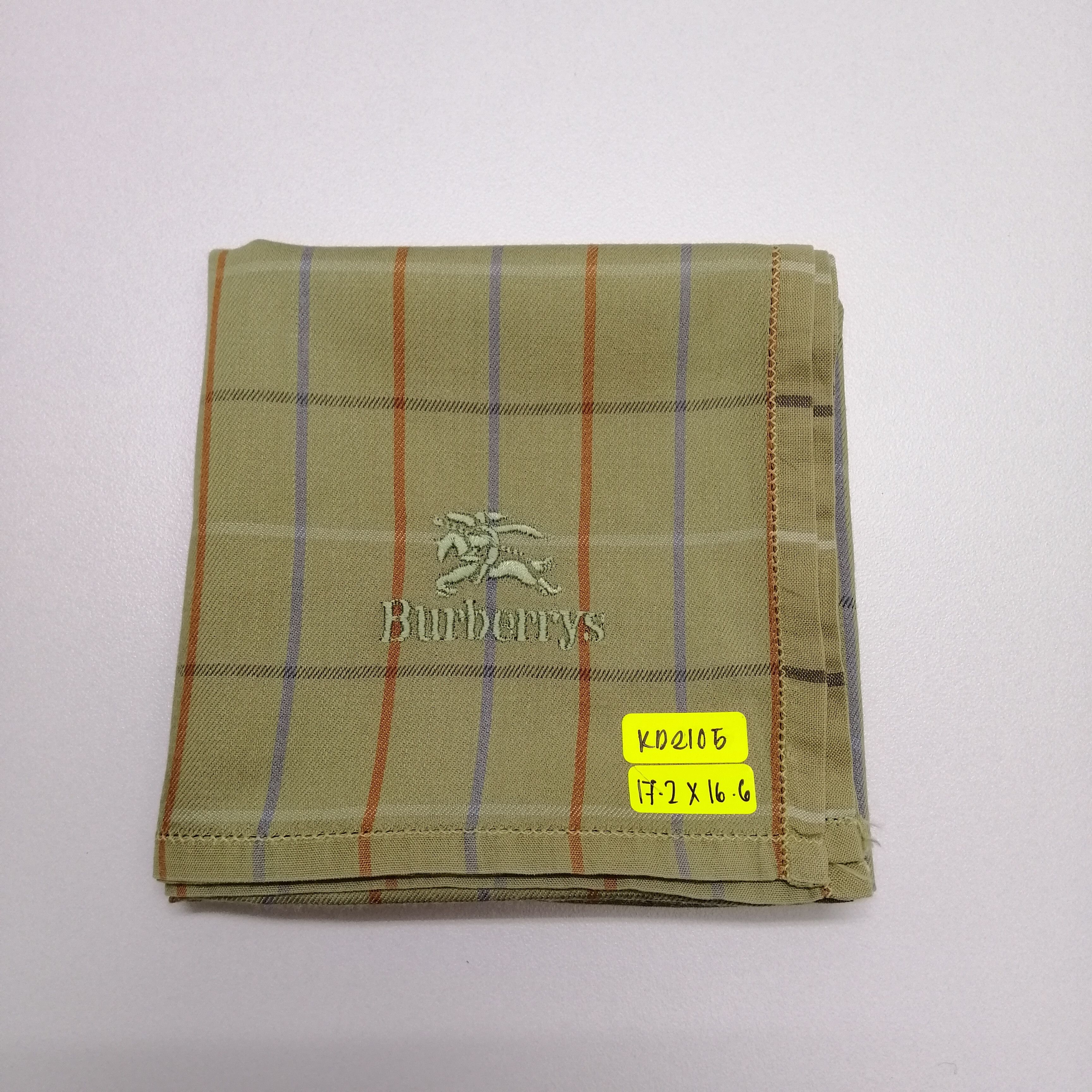 Burberry × Vintage Burberrys Handkerchief/Neckerchief/Scarf-KD2105 Size ONE SIZE - 7 Thumbnail