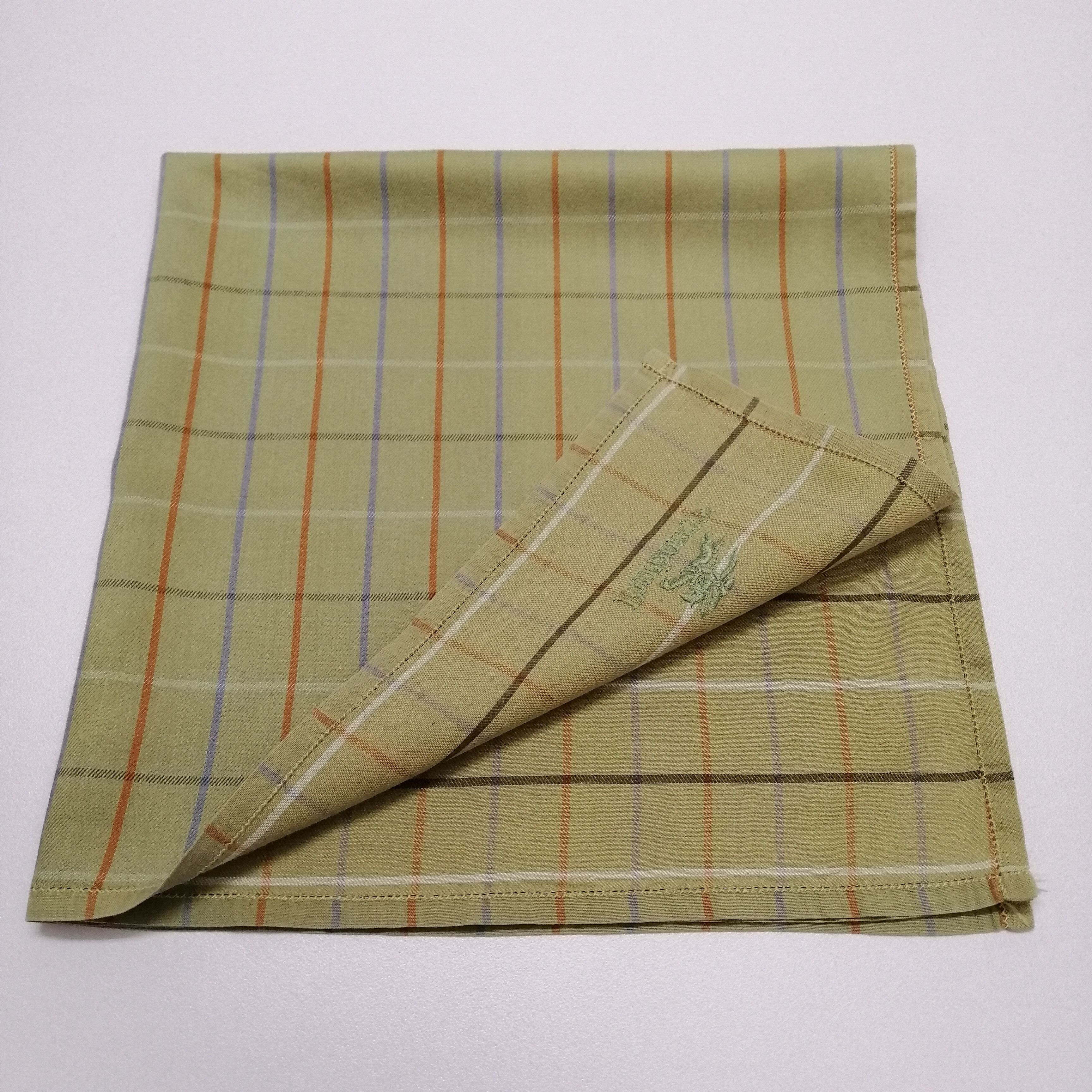 Burberry × Vintage Burberrys Handkerchief/Neckerchief/Scarf-KD2105 Size ONE SIZE - 6 Thumbnail