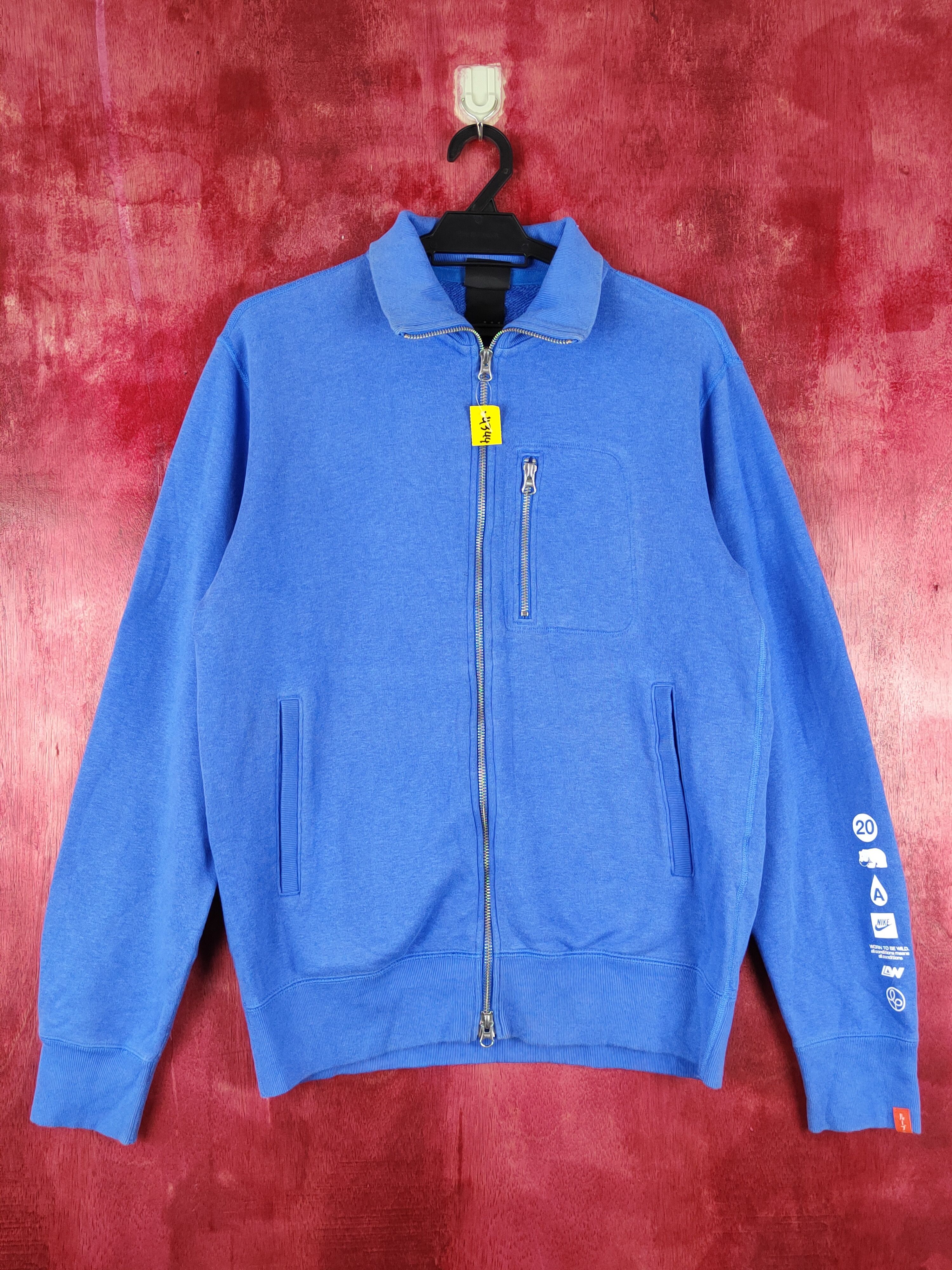 Nike DL Nike Sportwear Blue Sweater japan edition #W2242 Size US M / EU 48-50 / 2 - 1 Thumbnail