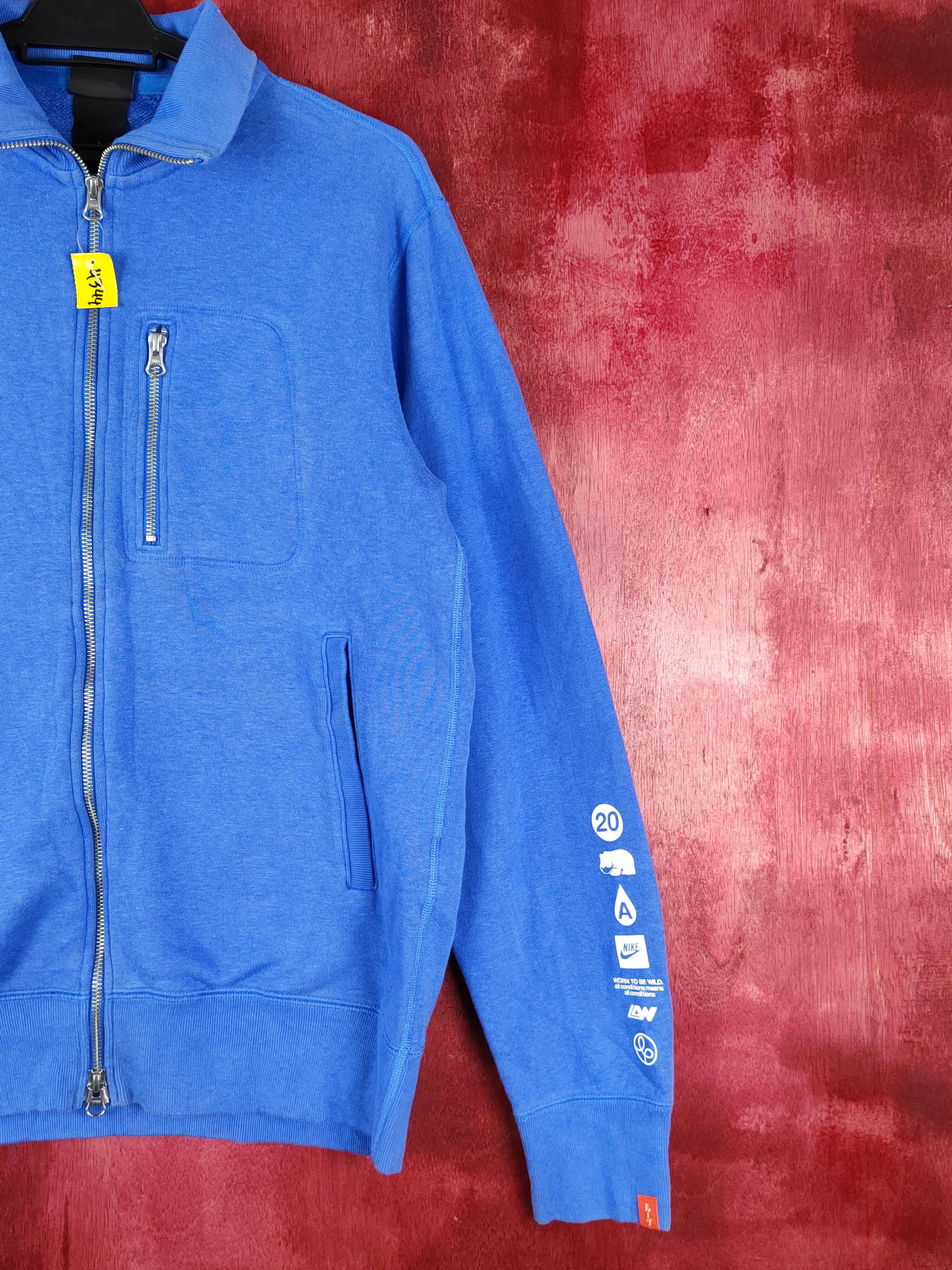 Nike DL Nike Sportwear Blue Sweater japan edition #W2242 Size US M / EU 48-50 / 2 - 9 Thumbnail