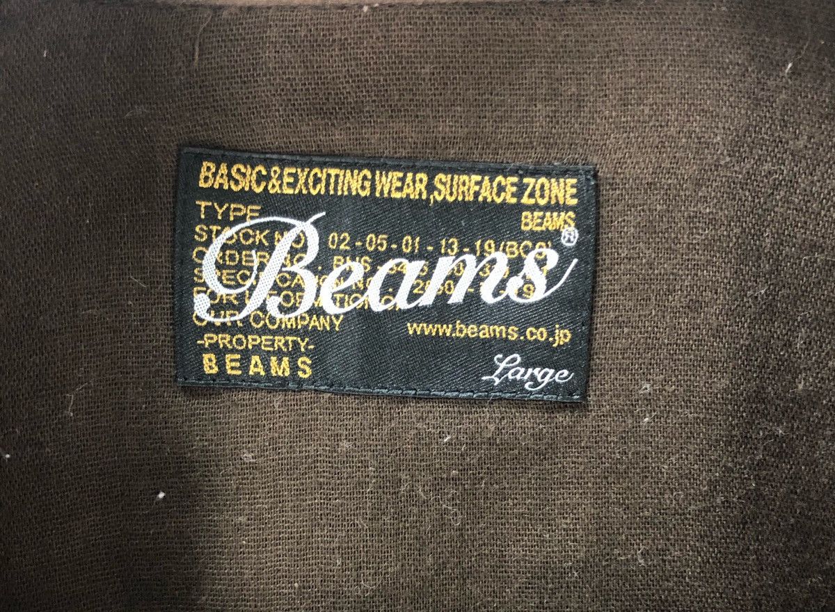 BEAMS Japan Jacket Large Vintage Heavy multi pocket Jacket
