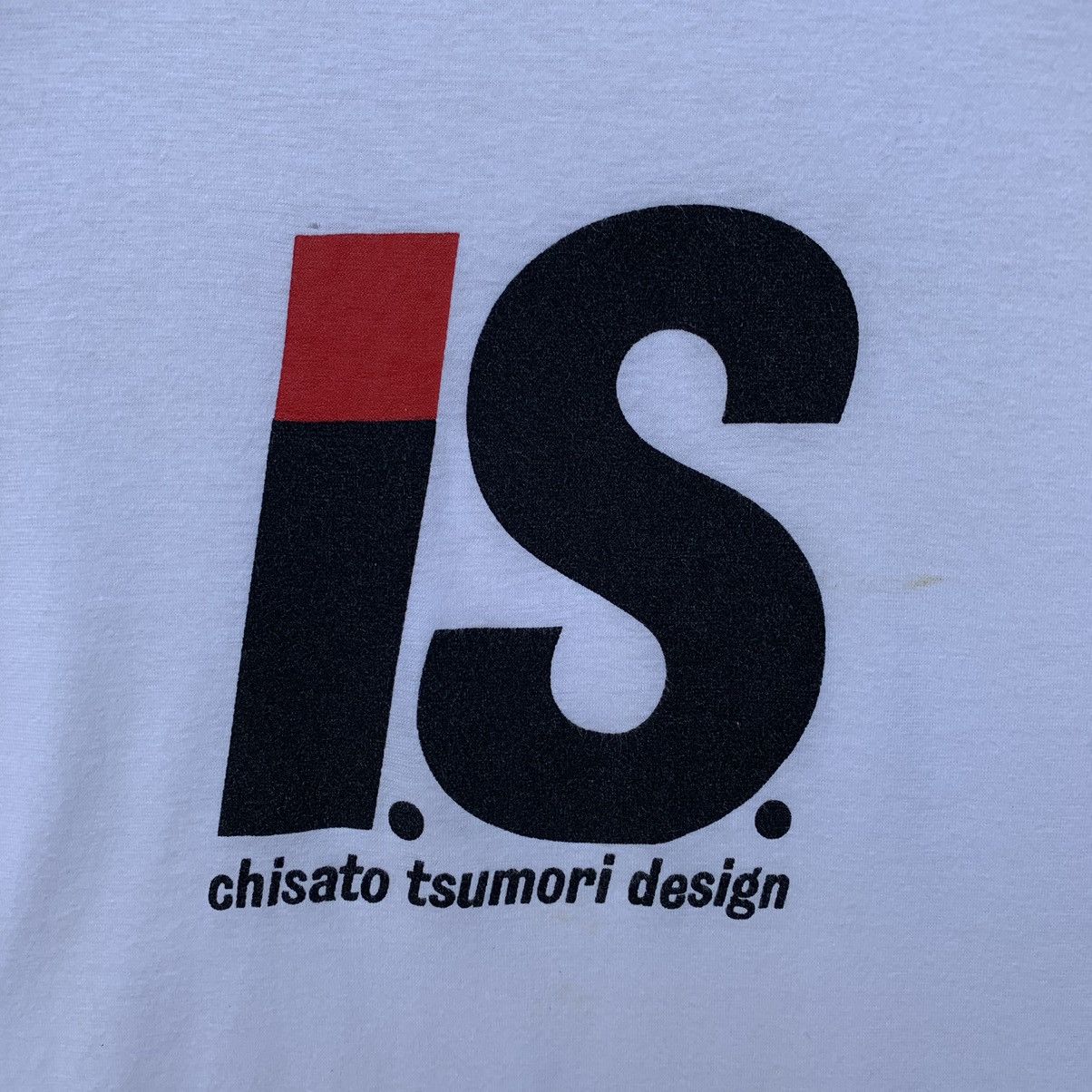 Issey Miyake Issey Miyake Tsumori Chisato IS Big Logo Tshirt Size US M / EU 48-50 / 2 - 2 Thumbnail