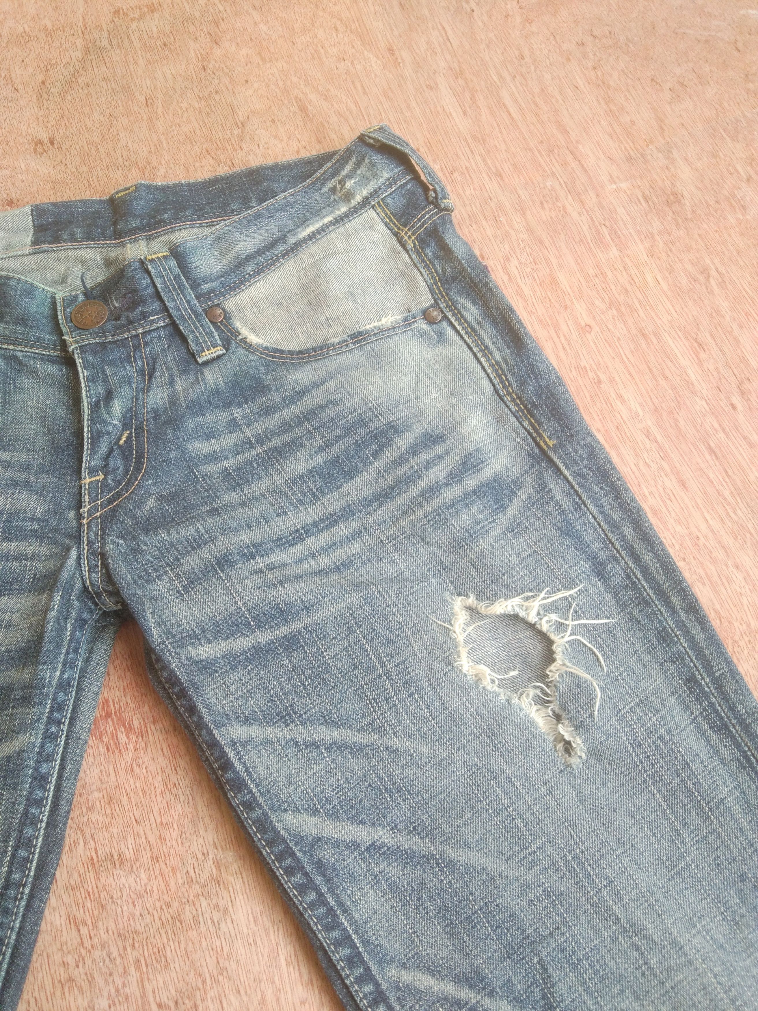 Jean × Levi's × Vintage Vintage Levis Jeans Distressed 28x31 Size US 28 / EU 44 - 6 Thumbnail