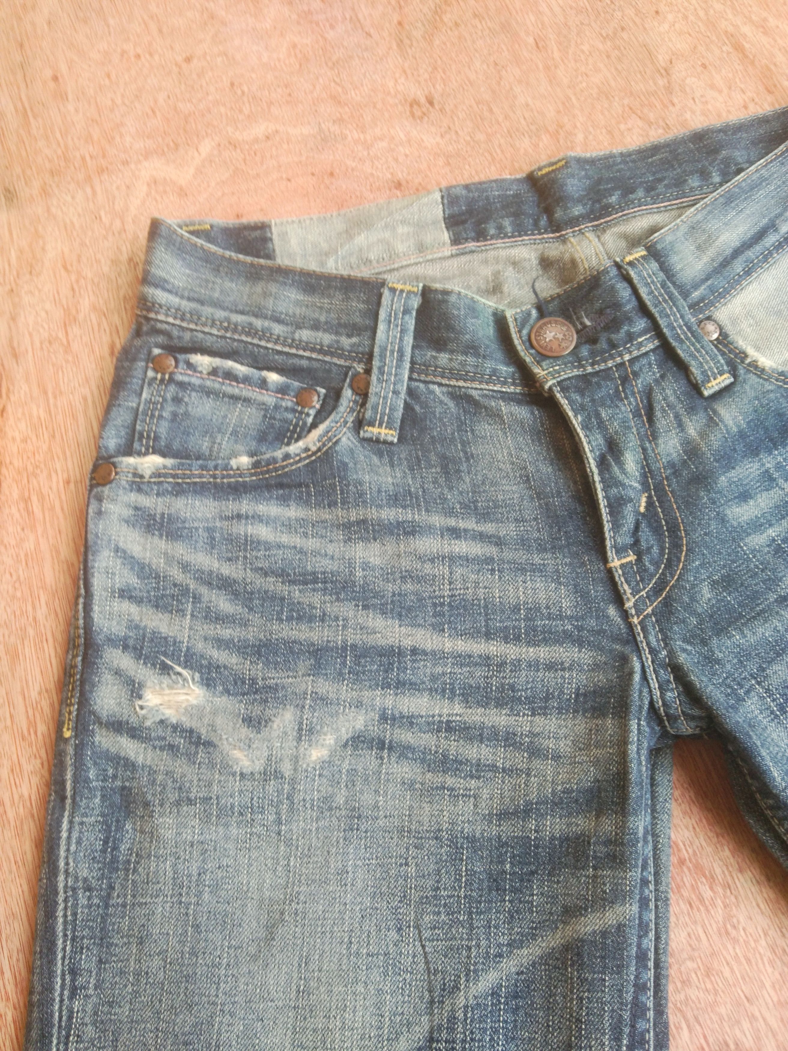 Jean × Levi's × Vintage Vintage Levis Jeans Distressed 28x31 Size US 28 / EU 44 - 5 Thumbnail