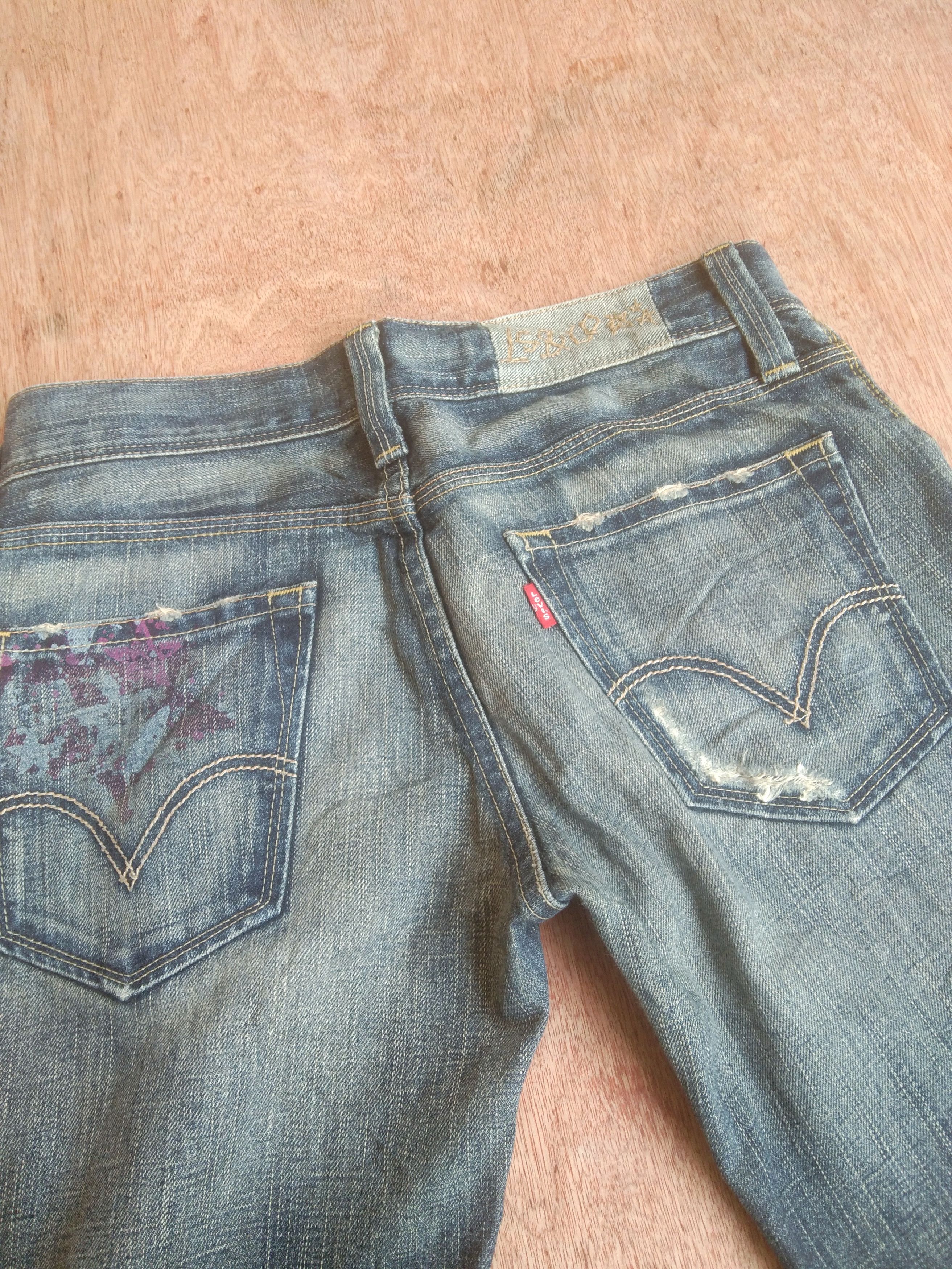 Jean × Levi's × Vintage Vintage Levis Jeans Distressed 28x31 Size US 28 / EU 44 - 4 Thumbnail