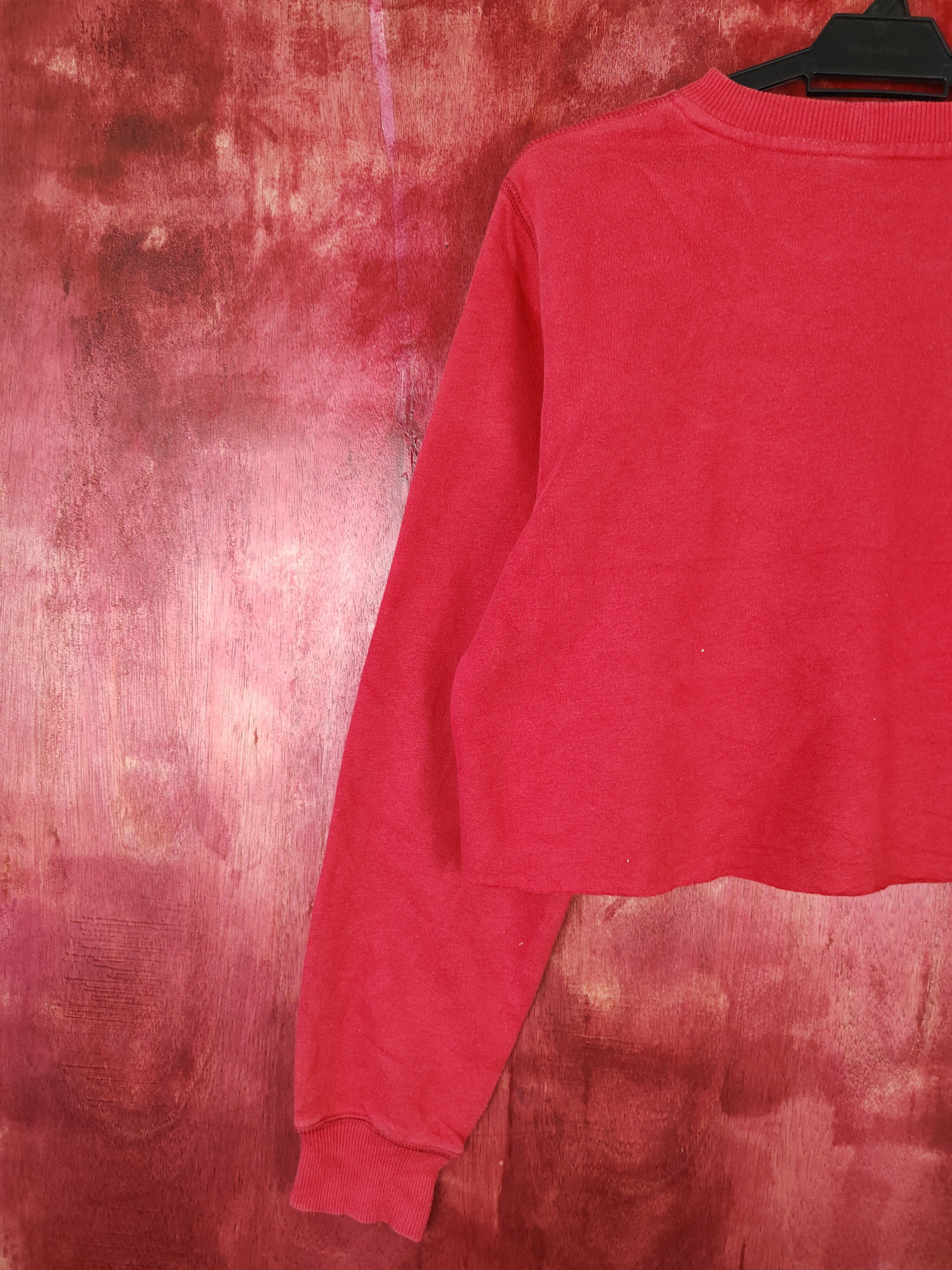 Nike Nike custom to crop top Red Sweater sweatshirt #4903 Size M / US 6-8 / IT 42-44 - 6 Thumbnail