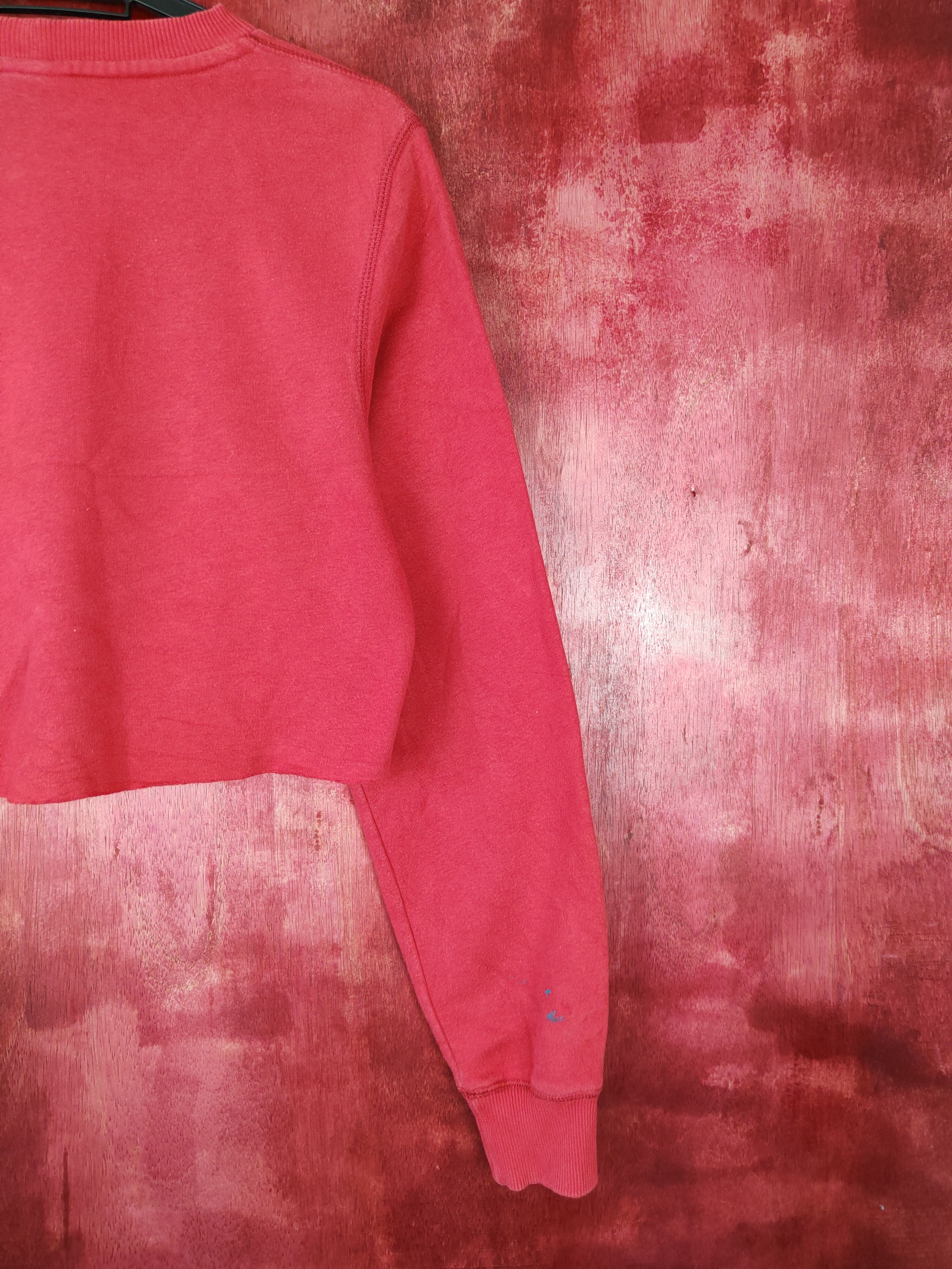 Nike Nike custom to crop top Red Sweater sweatshirt #4903 Size M / US 6-8 / IT 42-44 - 7 Thumbnail
