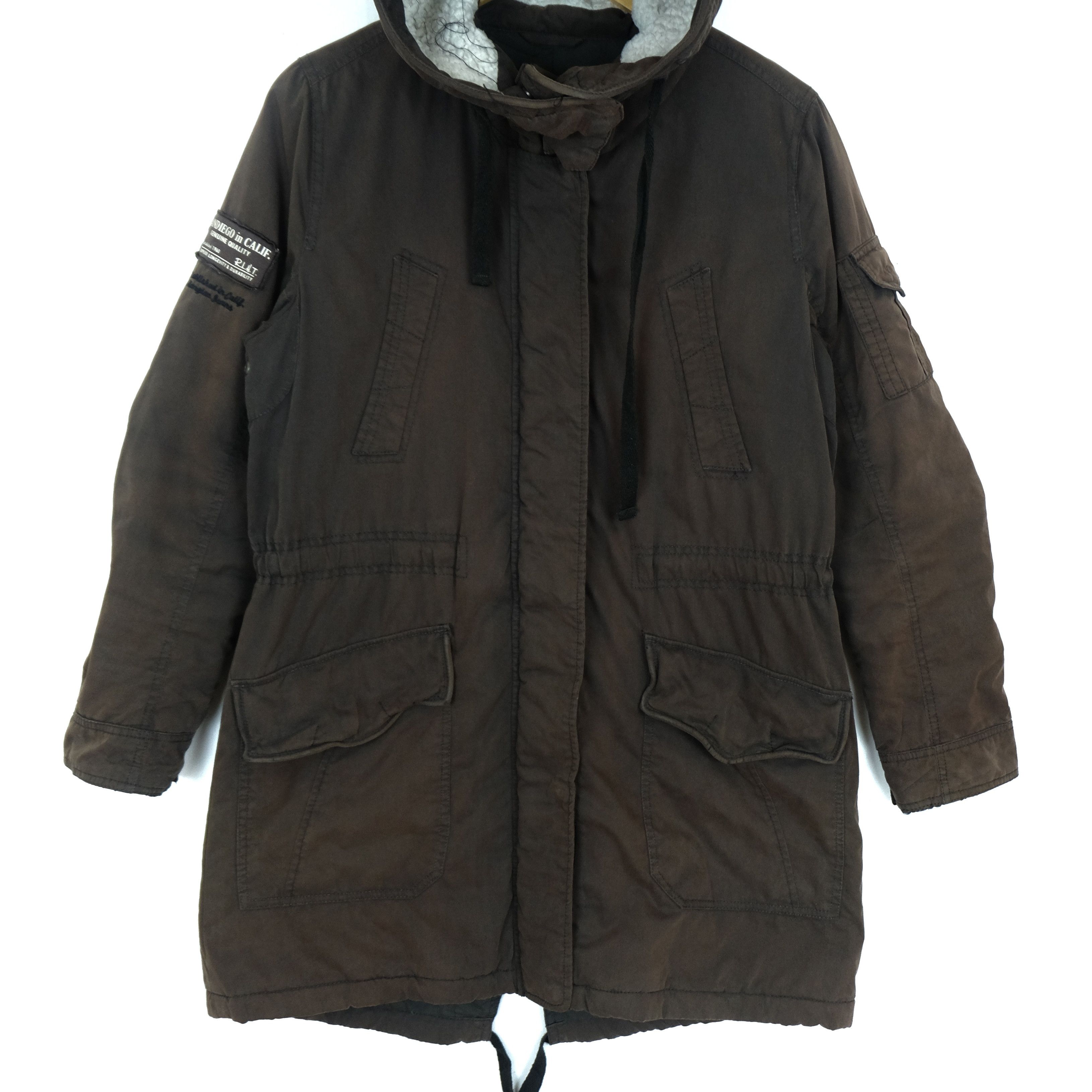 Hang Ten HANG TEN Military Army Parka Jacket Size US M / EU 48-50 / 2 - 2 Thumbnail
