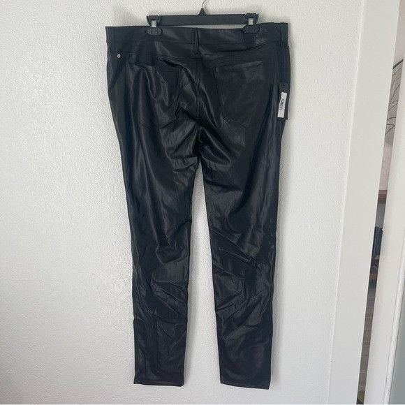Rta $315 NWT RtA RIP EMBROIDERED FAUX LEATHER SKINNY JEANS SZ 38 Size US 38 / EU 54 - 5 Thumbnail