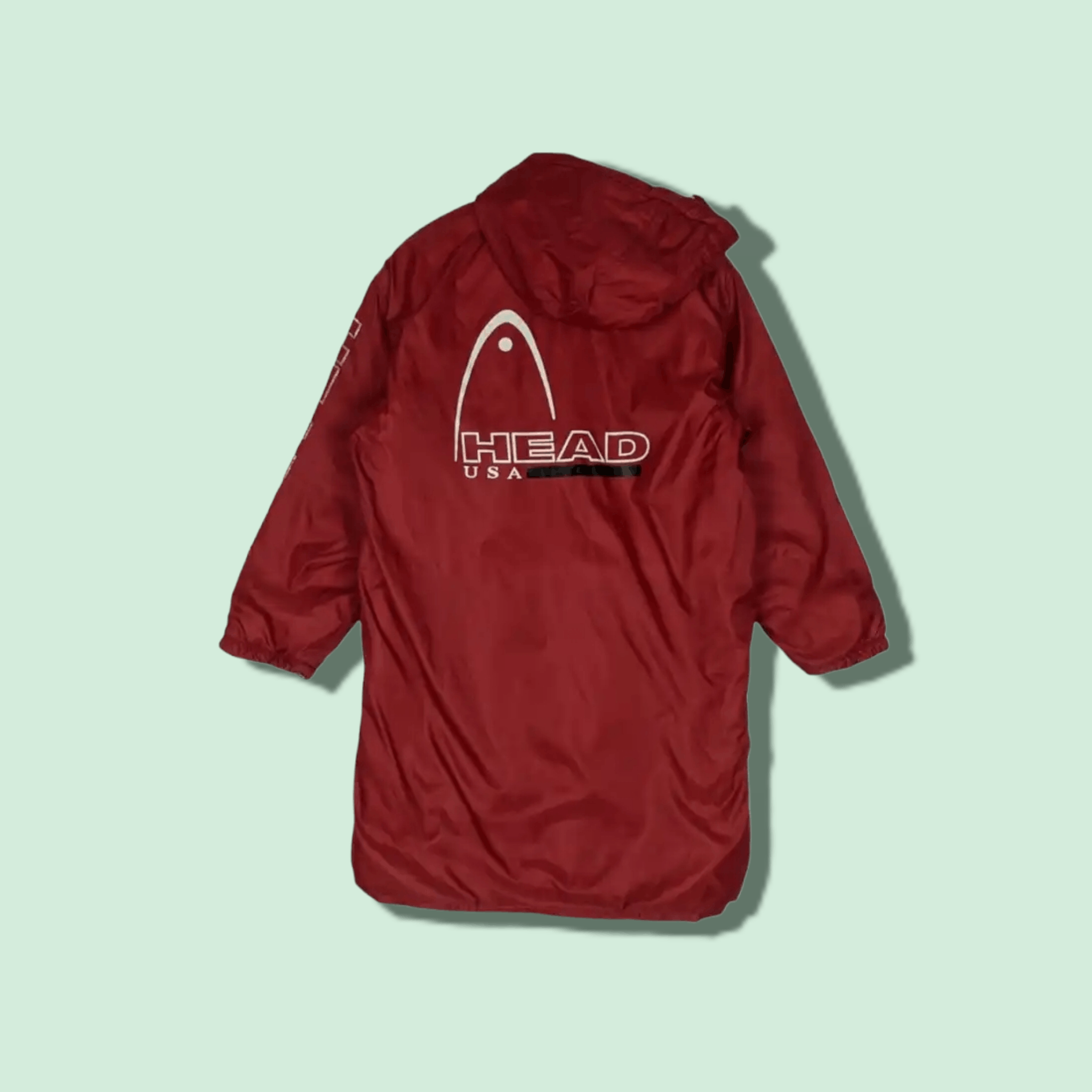 American Apparel HEAD Big Logo Raincoat Parka Winter Warm Jacket Size US S / EU 44-46 / 1 - 1 Thumbnail