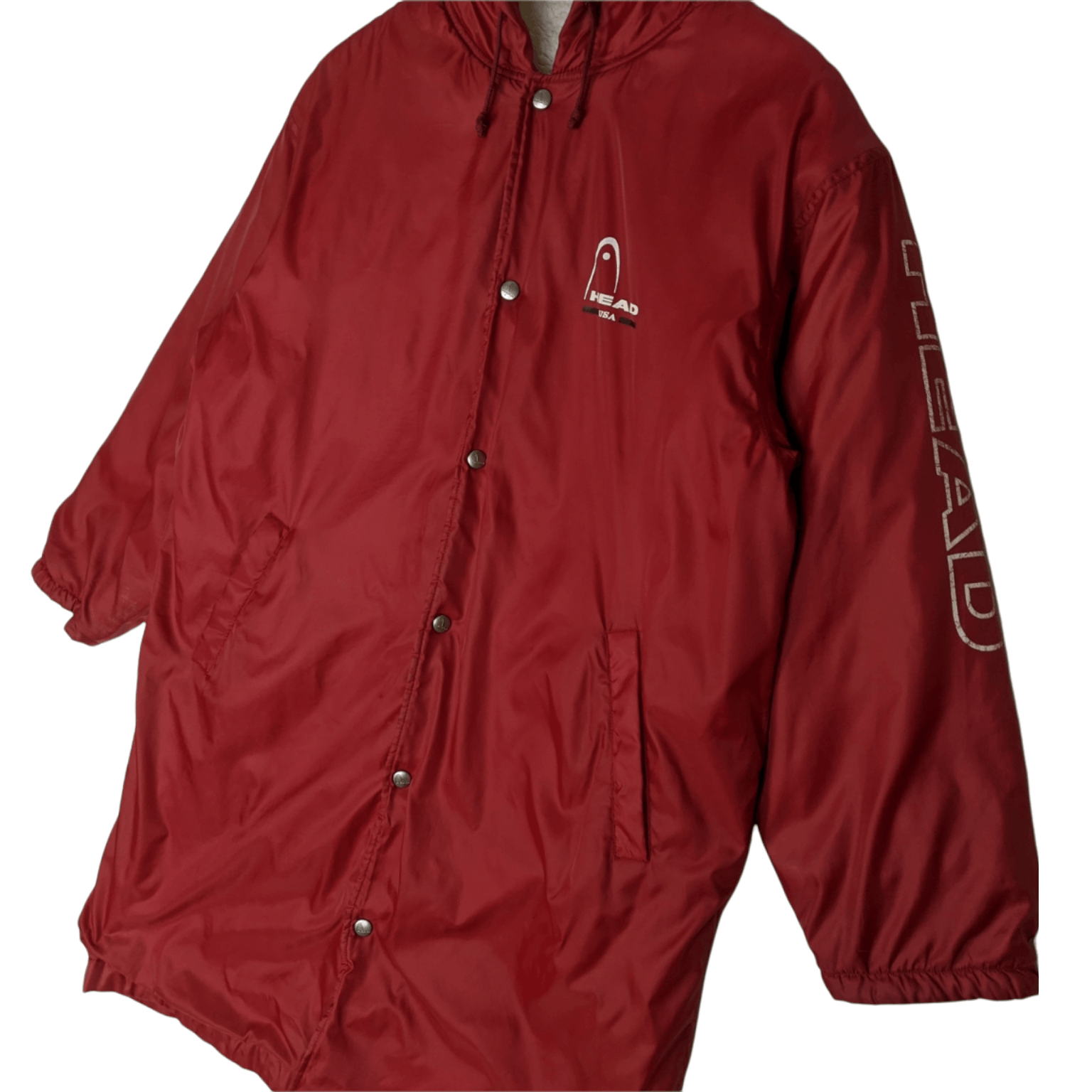 American Apparel HEAD Big Logo Raincoat Parka Winter Warm Jacket Size US S / EU 44-46 / 1 - 6 Thumbnail