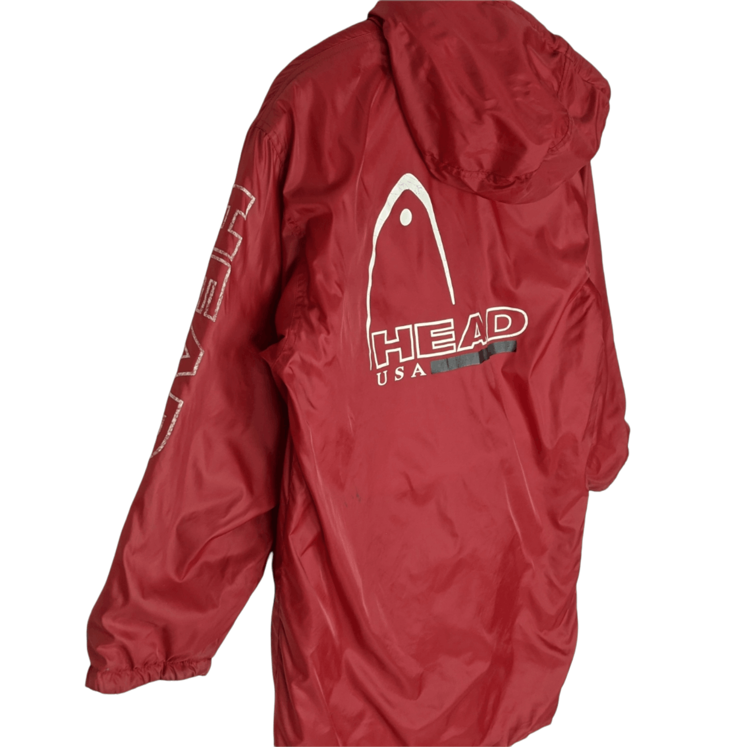 American Apparel HEAD Big Logo Raincoat Parka Winter Warm Jacket Size US S / EU 44-46 / 1 - 3 Thumbnail