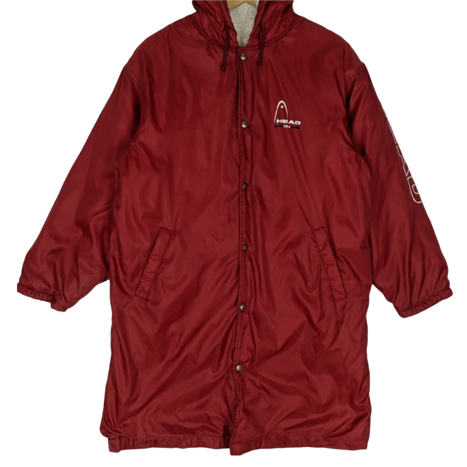 American Apparel HEAD Big Logo Raincoat Parka Winter Warm Jacket Size US S / EU 44-46 / 1 - 5 Thumbnail