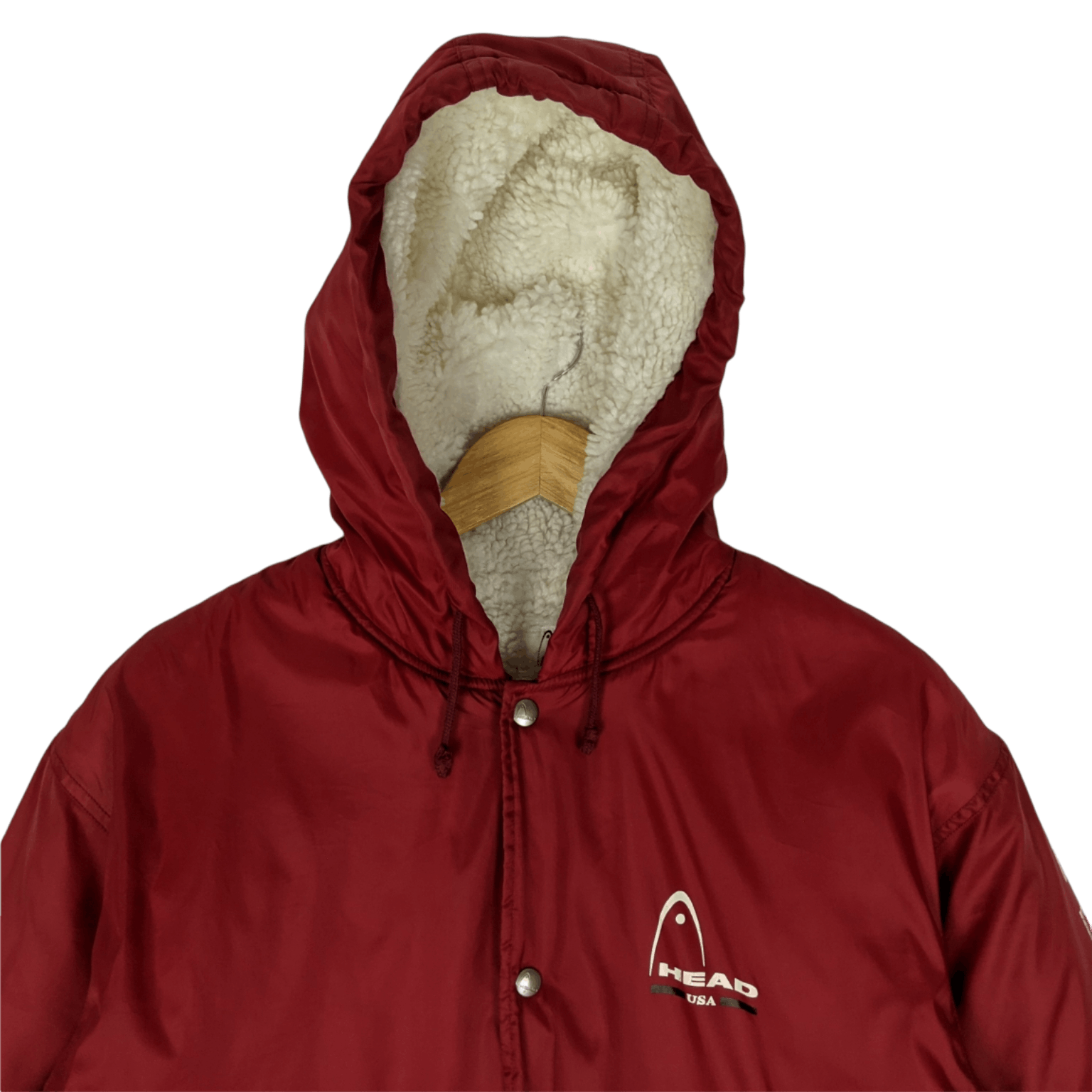 American Apparel HEAD Big Logo Raincoat Parka Winter Warm Jacket Size US S / EU 44-46 / 1 - 8 Thumbnail