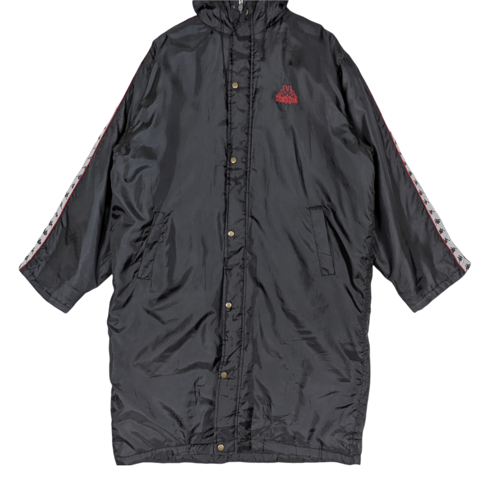 Kappa KAPPA Big Logo Side Tape Raincoat Parka Winter Warm Jacket Size US L / EU 52-54 / 3 - 6 Thumbnail