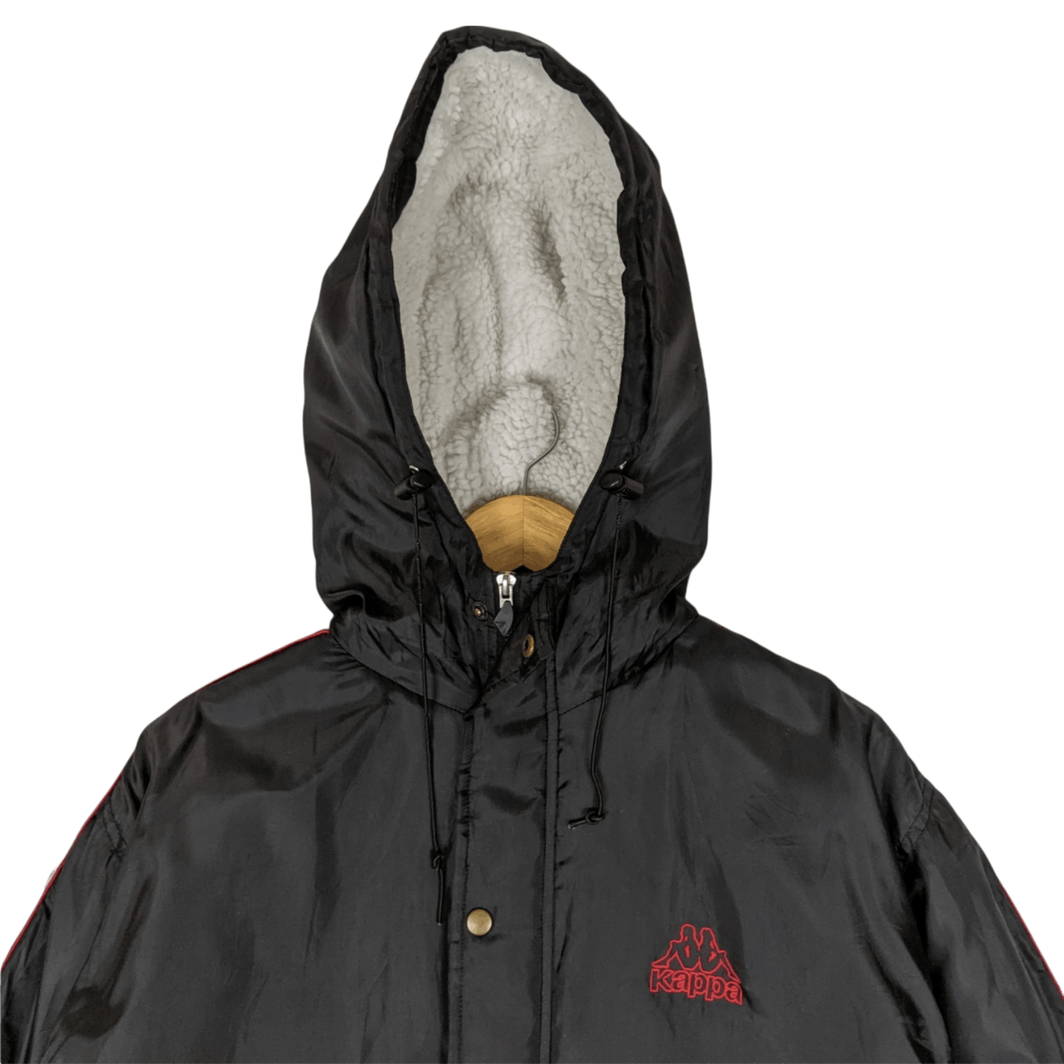 Kappa KAPPA Big Logo Side Tape Raincoat Parka Winter Warm Jacket Size US L / EU 52-54 / 3 - 9 Thumbnail