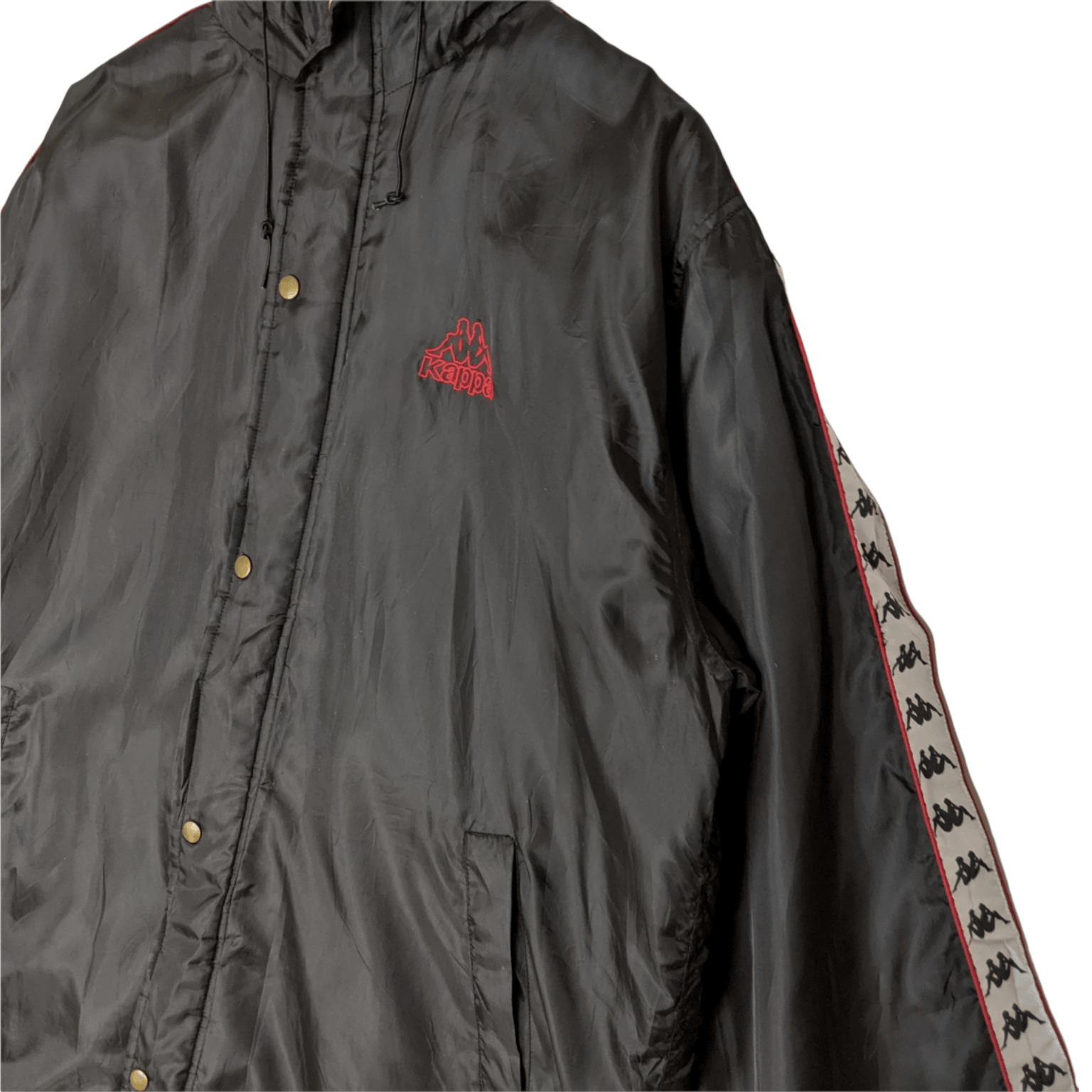Kappa KAPPA Big Logo Side Tape Raincoat Parka Winter Warm Jacket Size US L / EU 52-54 / 3 - 8 Thumbnail