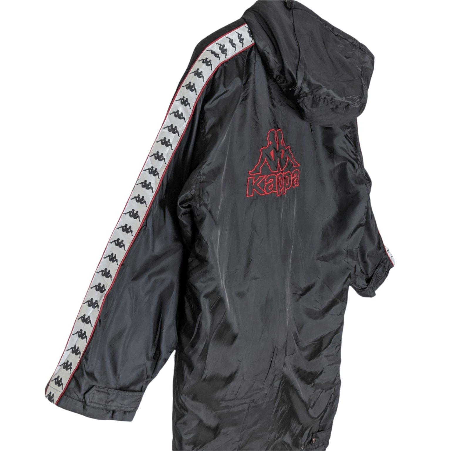 Kappa KAPPA Big Logo Side Tape Raincoat Parka Winter Warm Jacket Size US L / EU 52-54 / 3 - 3 Thumbnail