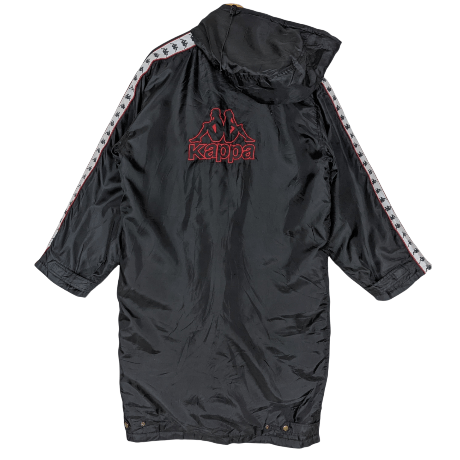 Kappa KAPPA Big Logo Side Tape Raincoat Parka Winter Warm Jacket Size US L / EU 52-54 / 3 - 2 Thumbnail
