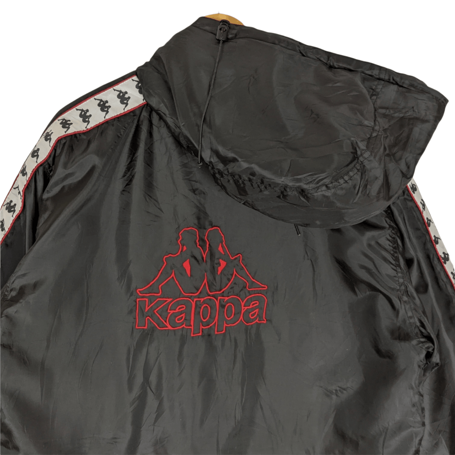 Kappa KAPPA Big Logo Side Tape Raincoat Parka Winter Warm Jacket Size US L / EU 52-54 / 3 - 4 Thumbnail