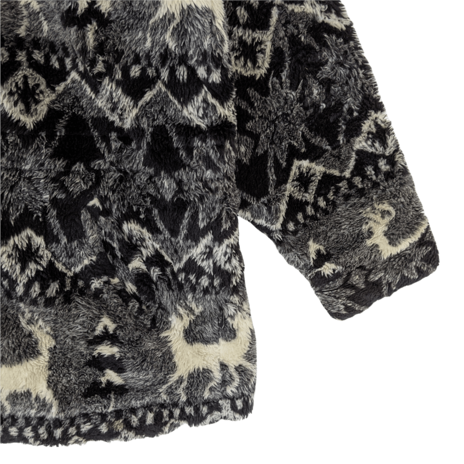 Japanese Brand PIKO Fluffy Sherpa Jacket Hoodie Christmas Thanksgiving Size US L / EU 52-54 / 3 - 7 Thumbnail