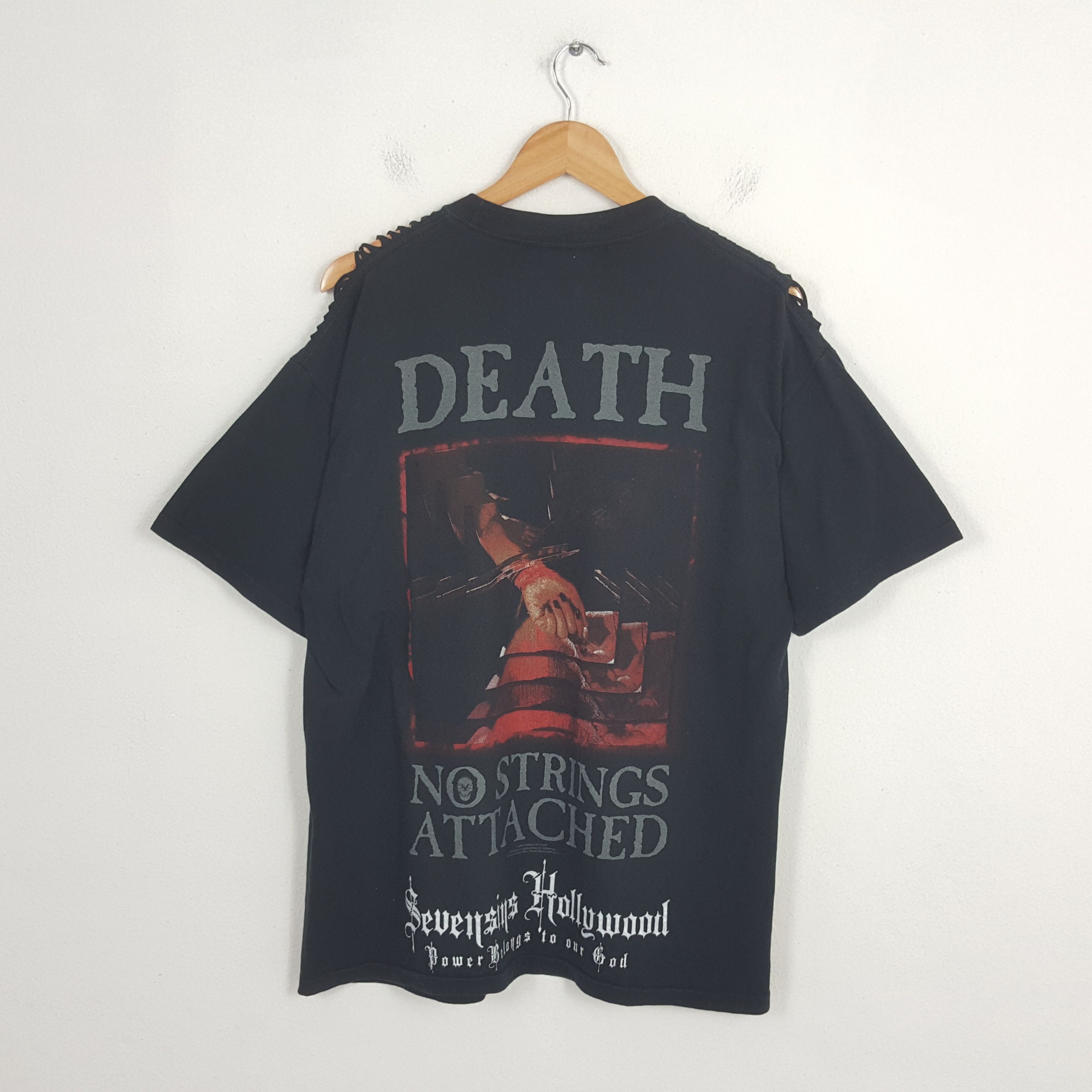 Band Tees × Vintage Vintage CRADLE OF FILTH English Extreme Metal Band T-Shirt Size US L / EU 52-54 / 3 - 3 Thumbnail