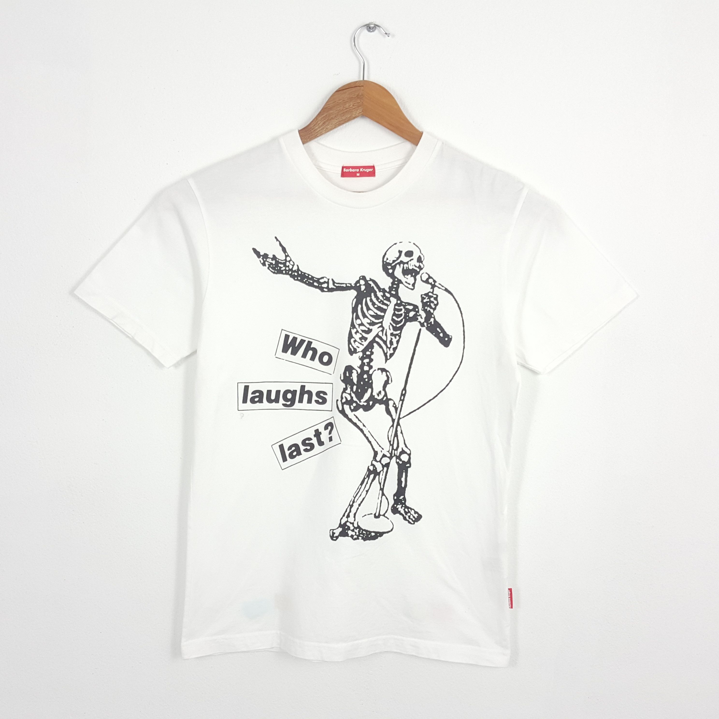 Barbara Kruger × Japanese Brand × Vintage Vintage BARBARA KRUGER Art X Japanese Brand T-Shirt Size US M / EU 48-50 / 2 - 1 Thumbnail