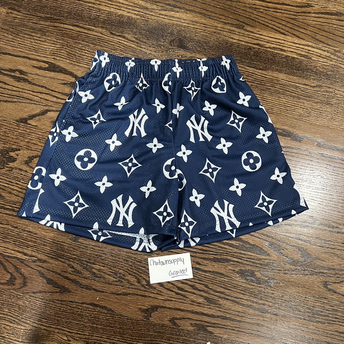 Bravest Studios Bravest Studio NY x LV Navy Shorts Size XS | Grailed